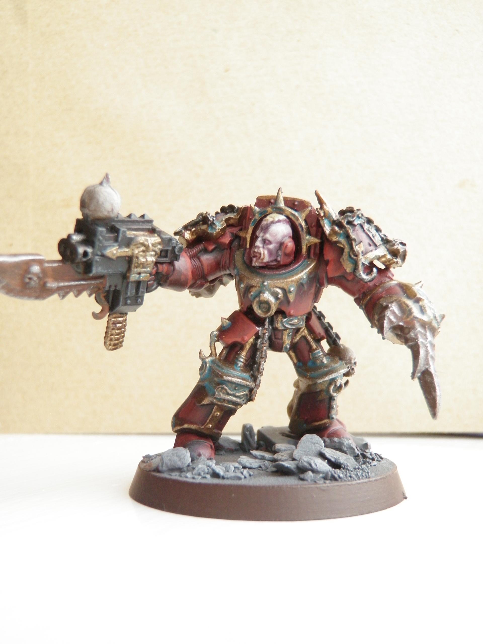 Chaos, Chaos Space Marines, Conversion, Khorne, Warhammer 40,000
