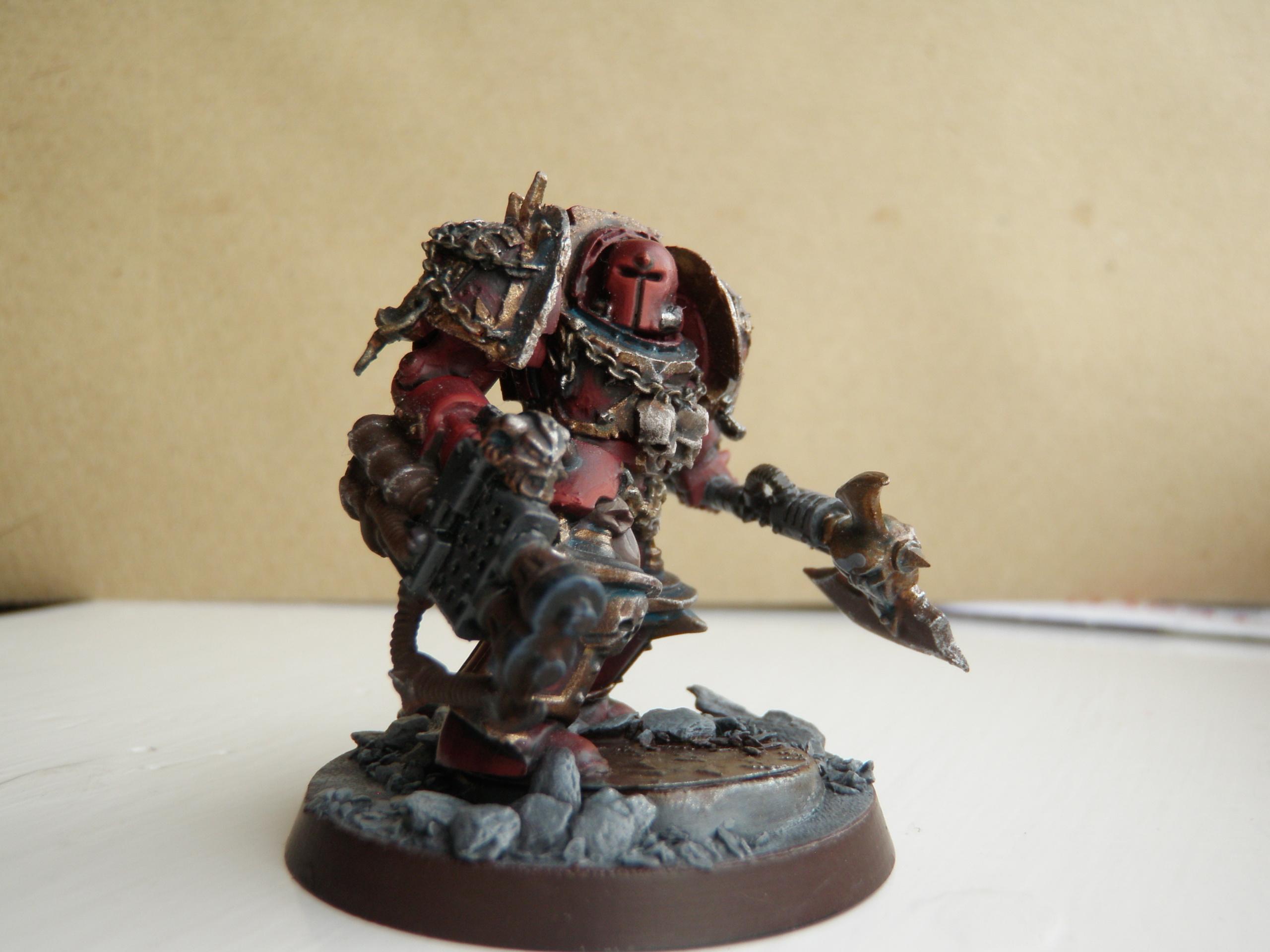 Chaos, Chaos Space Marines, Conversion, Khorne, Warhammer 40,000