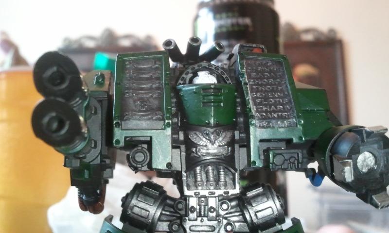 Dark Angels, Dreadnought, Games Workshop, Painting, Warhammer 40,000