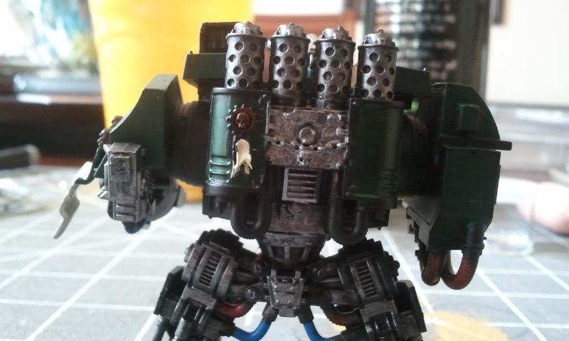 Dark Angels, Dreadnought, Games Workshop, Painting, Warhammer 40,000