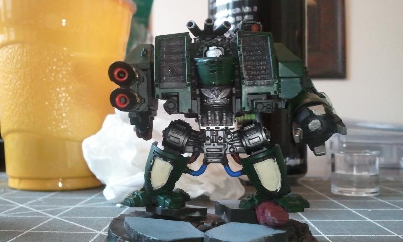 Dark Angels, Dreadnought, Games Workshop, Painting, Warhammer 40,000