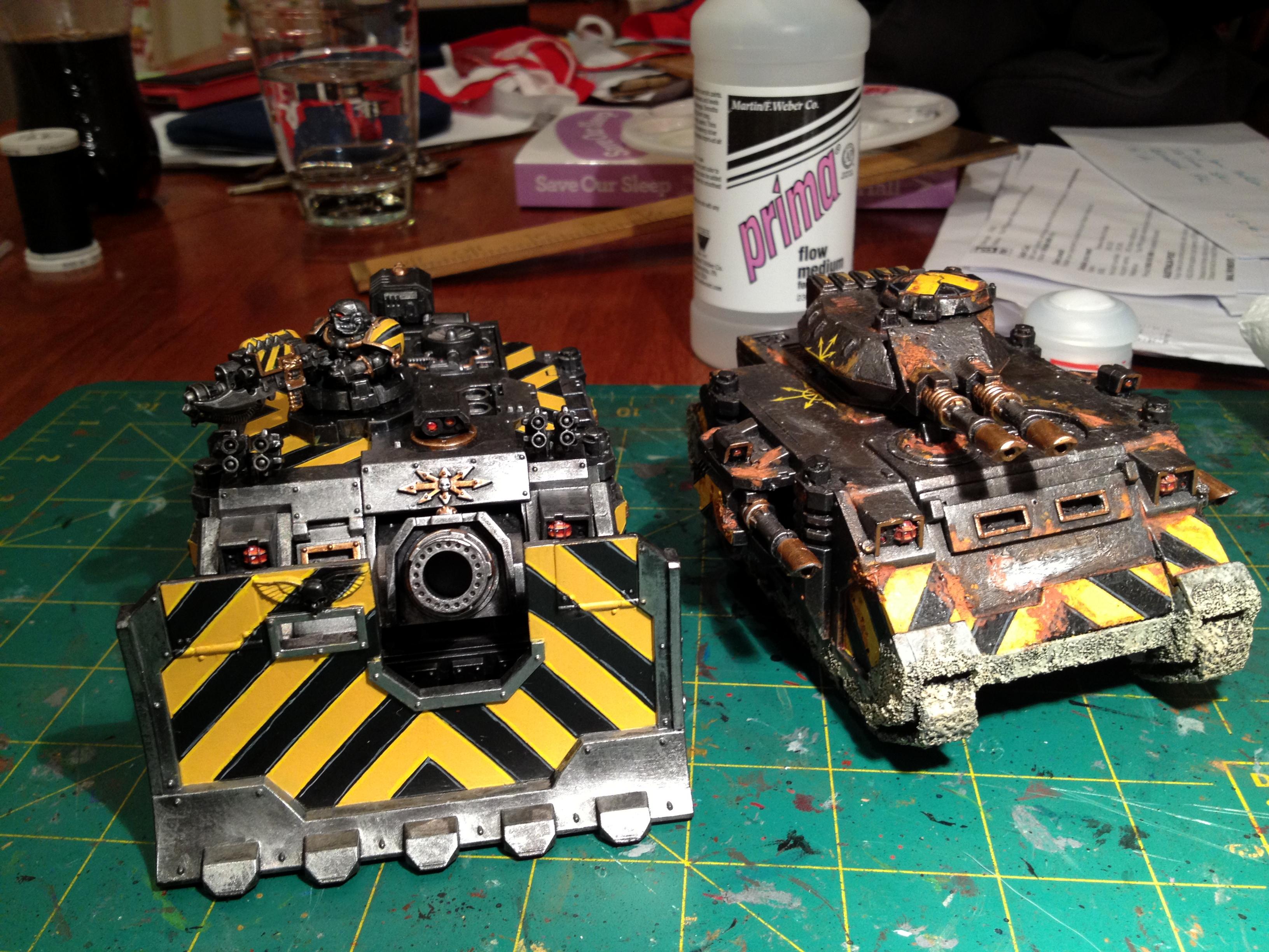 Chaos, Hazard Stripe, Iron Warriors