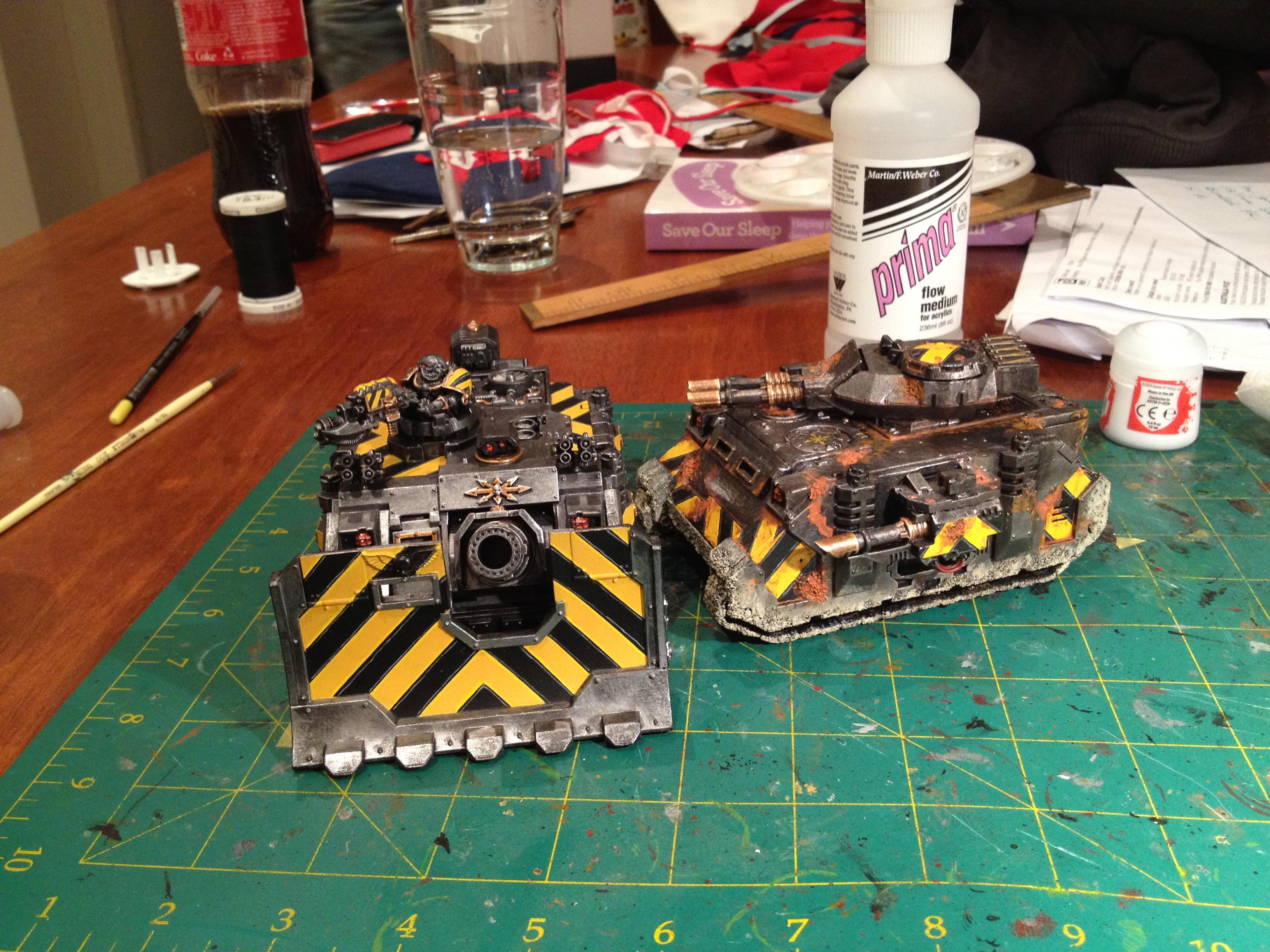 Chaos, Hazard Stripe, Iron Warriors