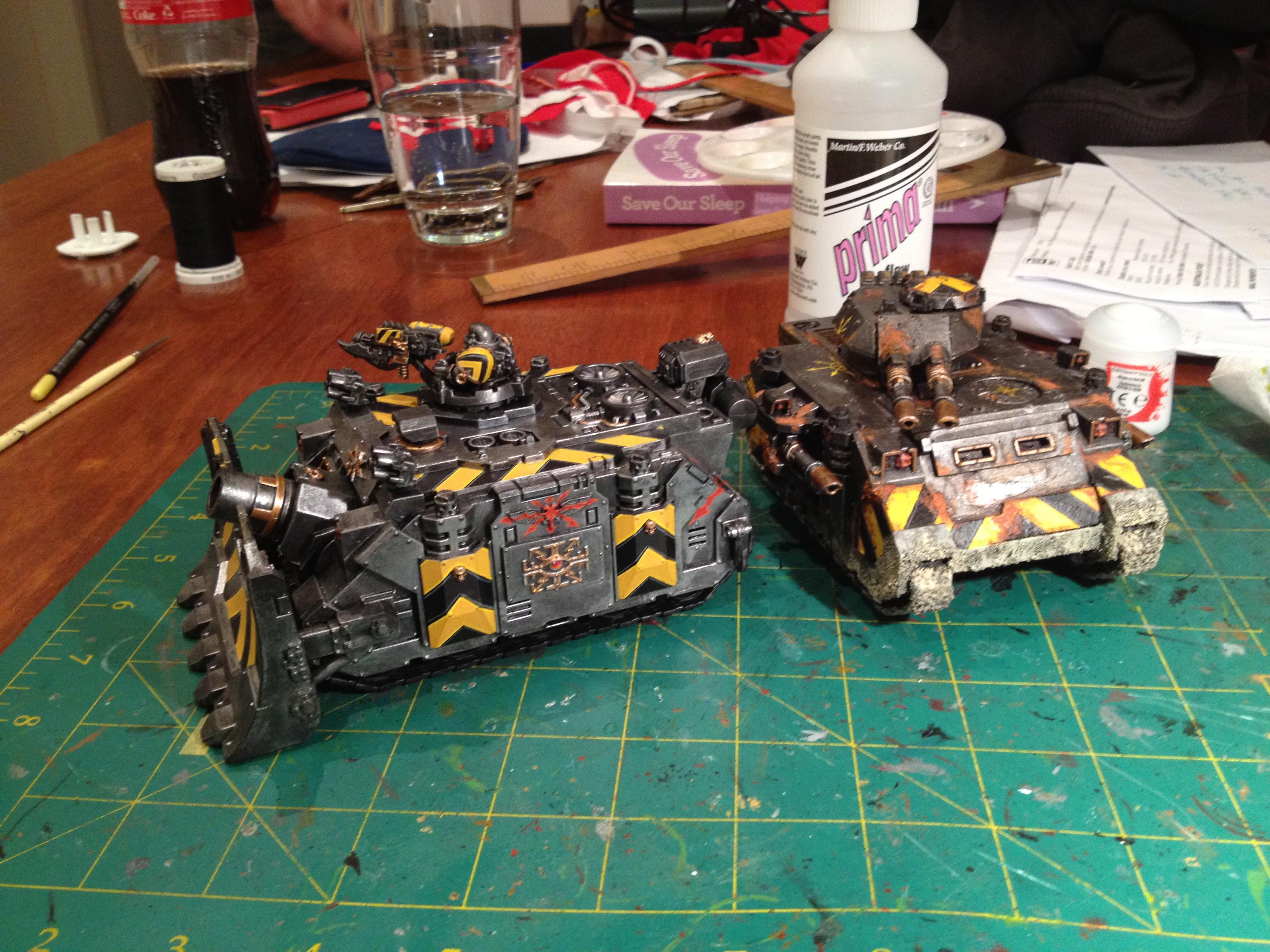 Chaos, Hazard Stripe, Iron Warriors