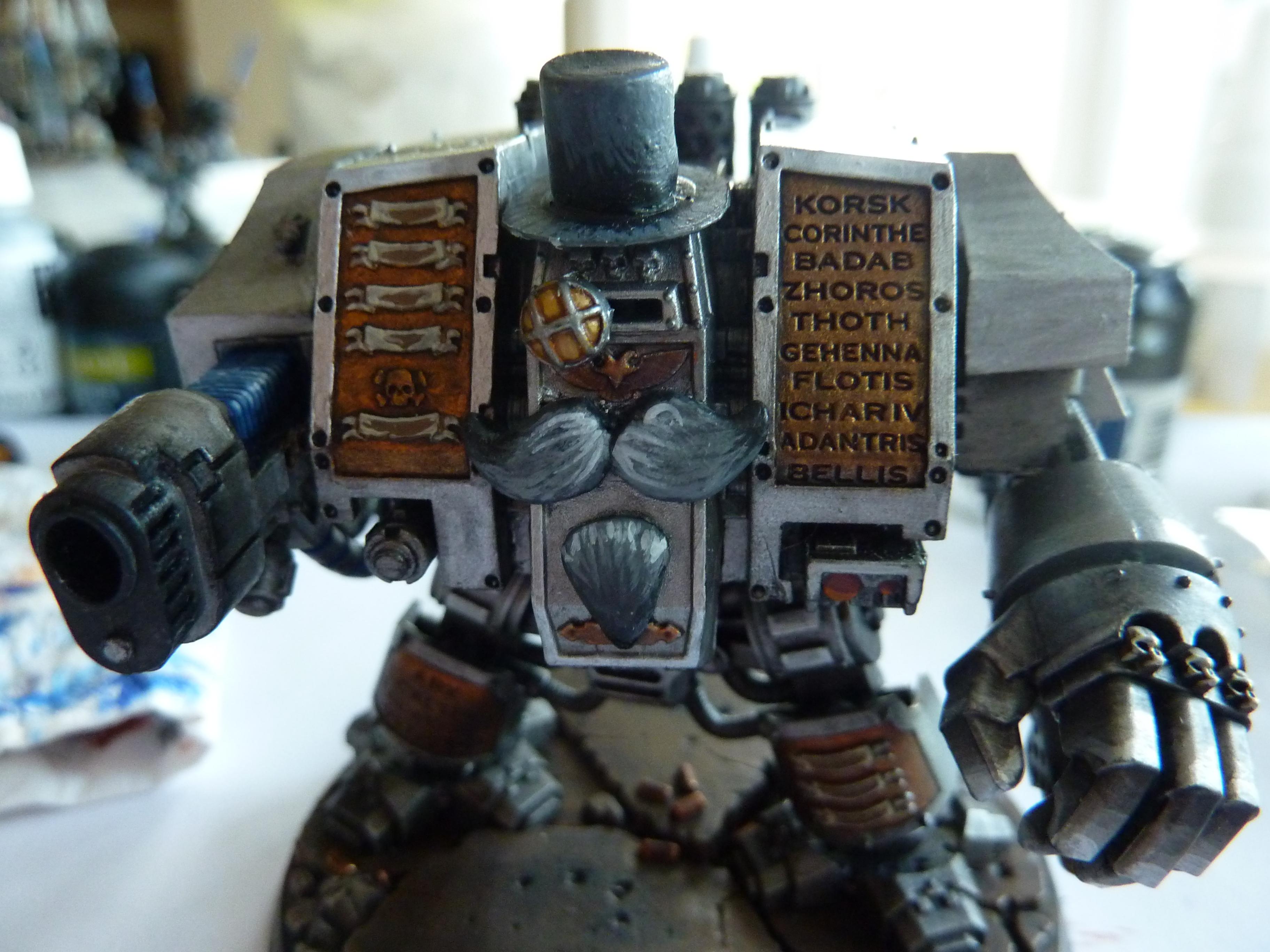 Dred, Grey Knights, Imperium, Moustarche