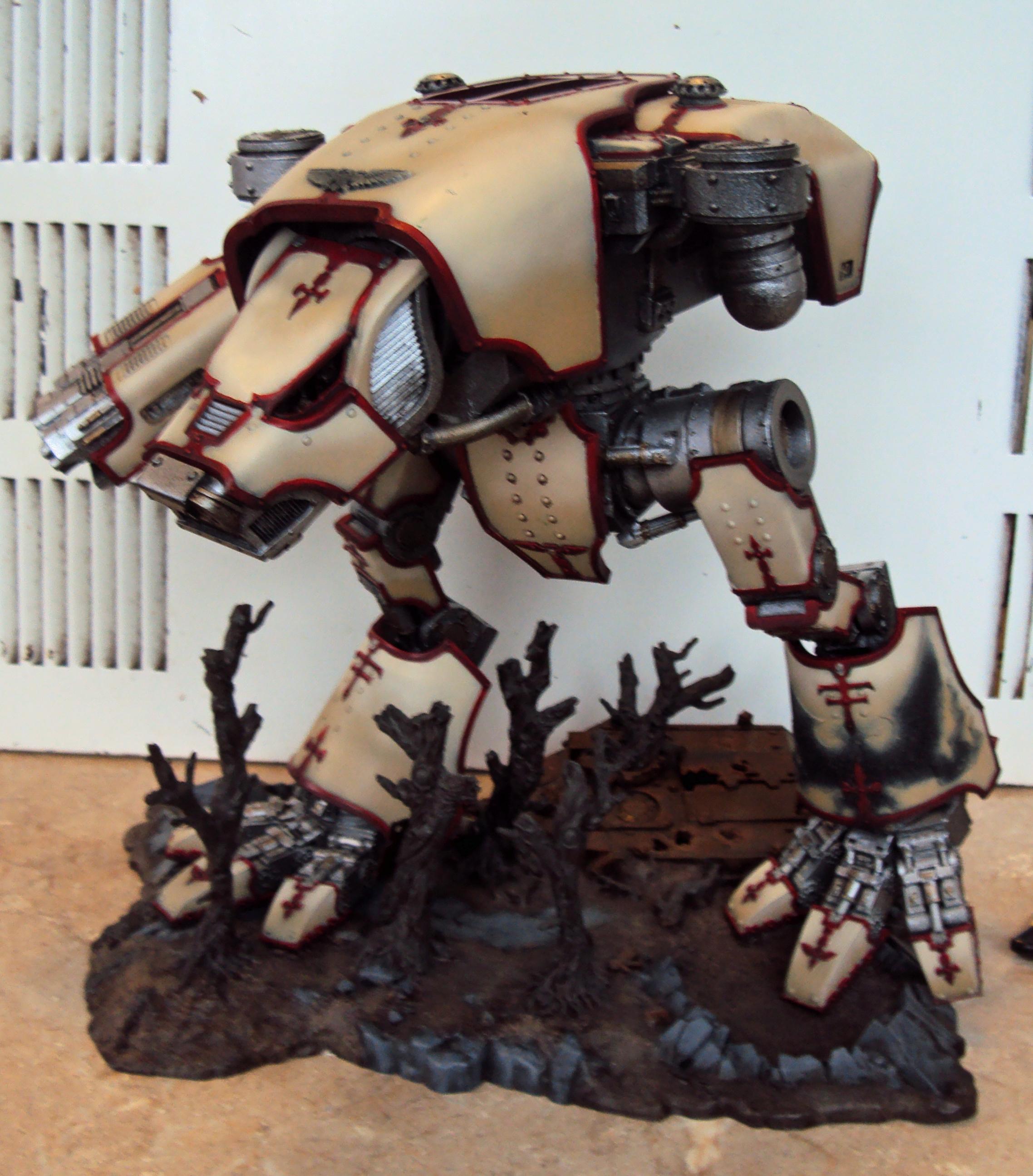 Adeptus Mechanicus, Super-heavy, Warhammer 40,000, Warhound, Work In Progress