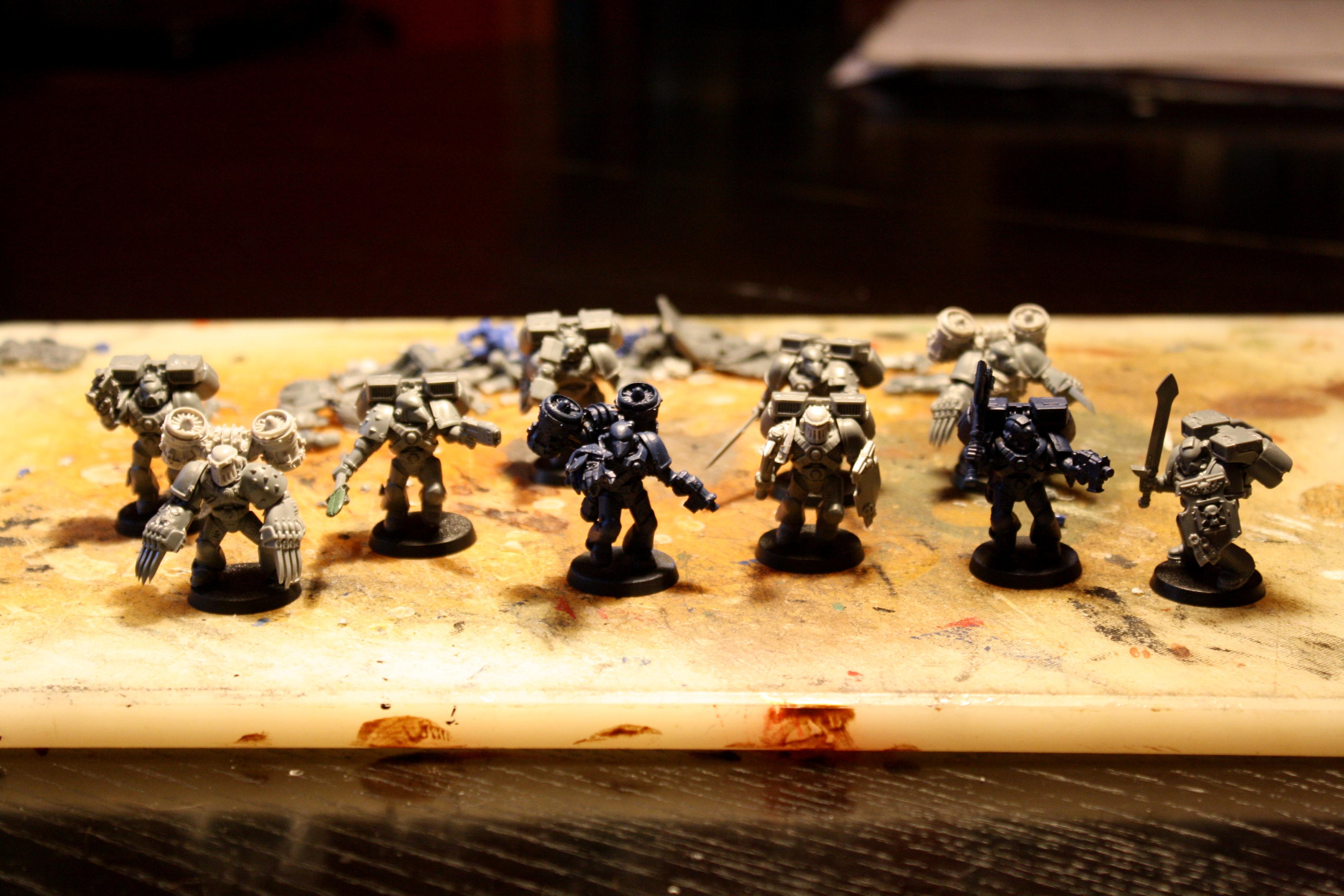Abyssal Warriors, Chapter, Space Marines, Vanguard, Veteran