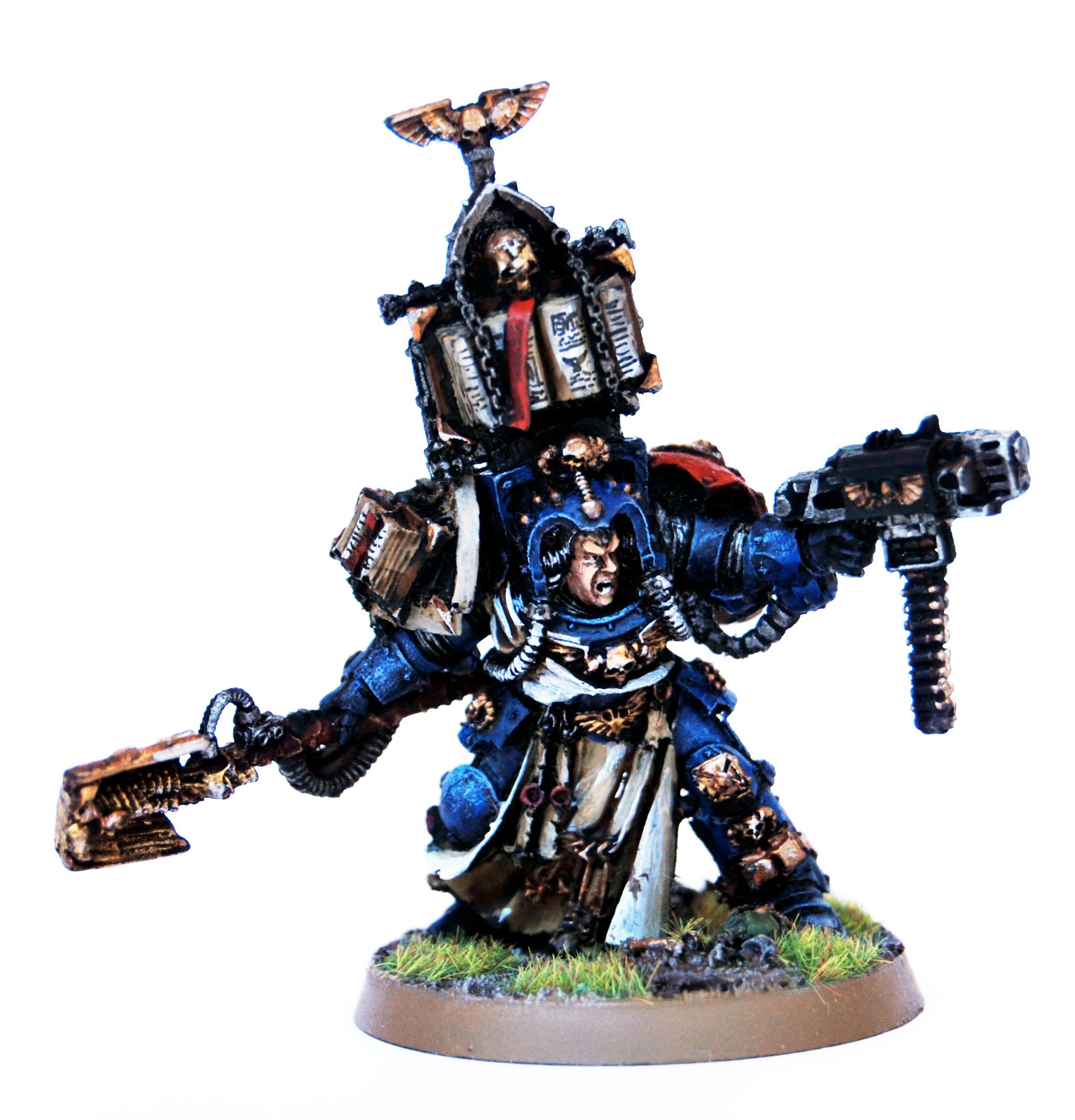 Blood, Librarian, Ravens, Space, Space Marines, Terminator Armor