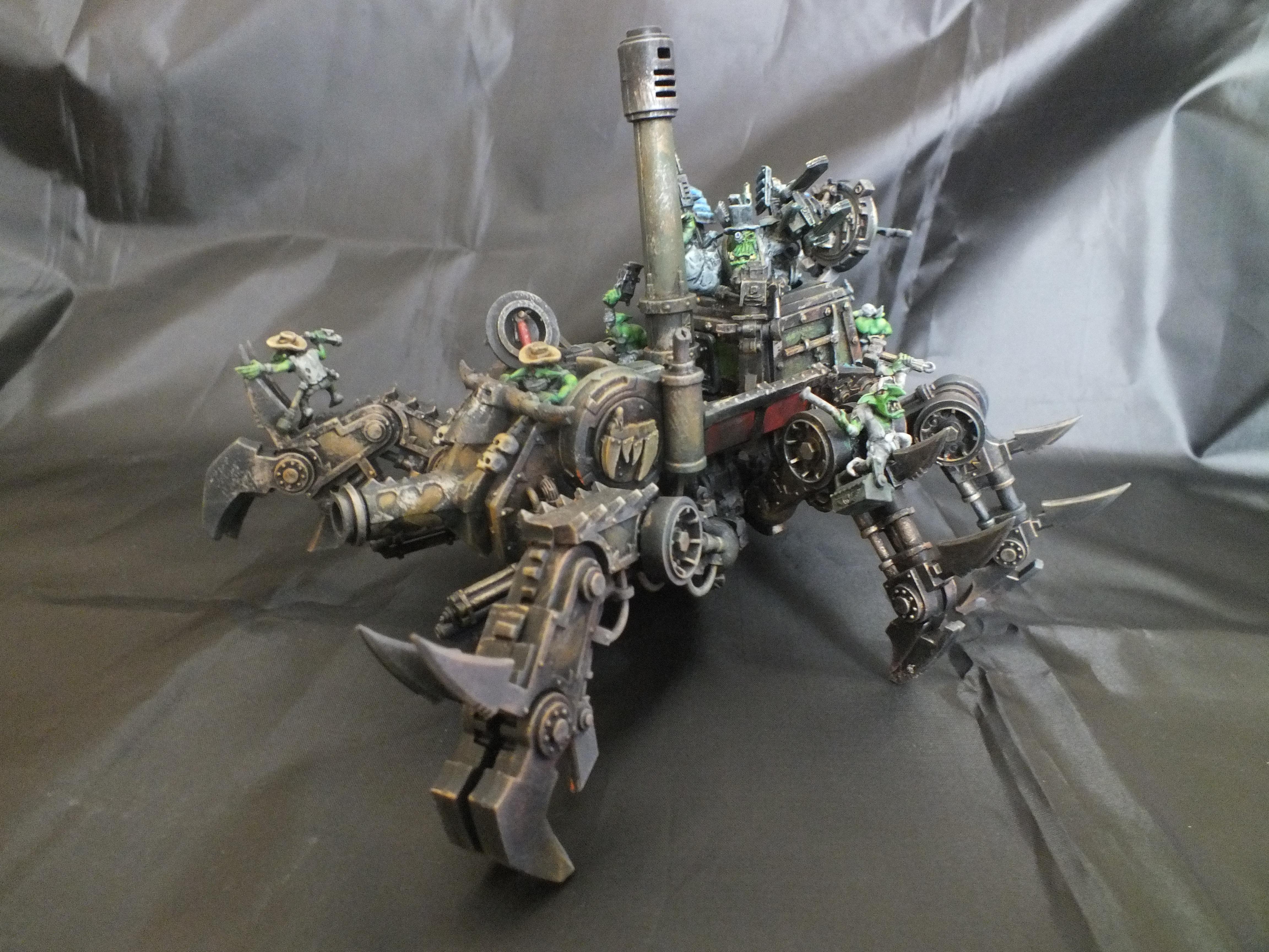 Defiler, Looted, Mega-dread, Orks, Wild West