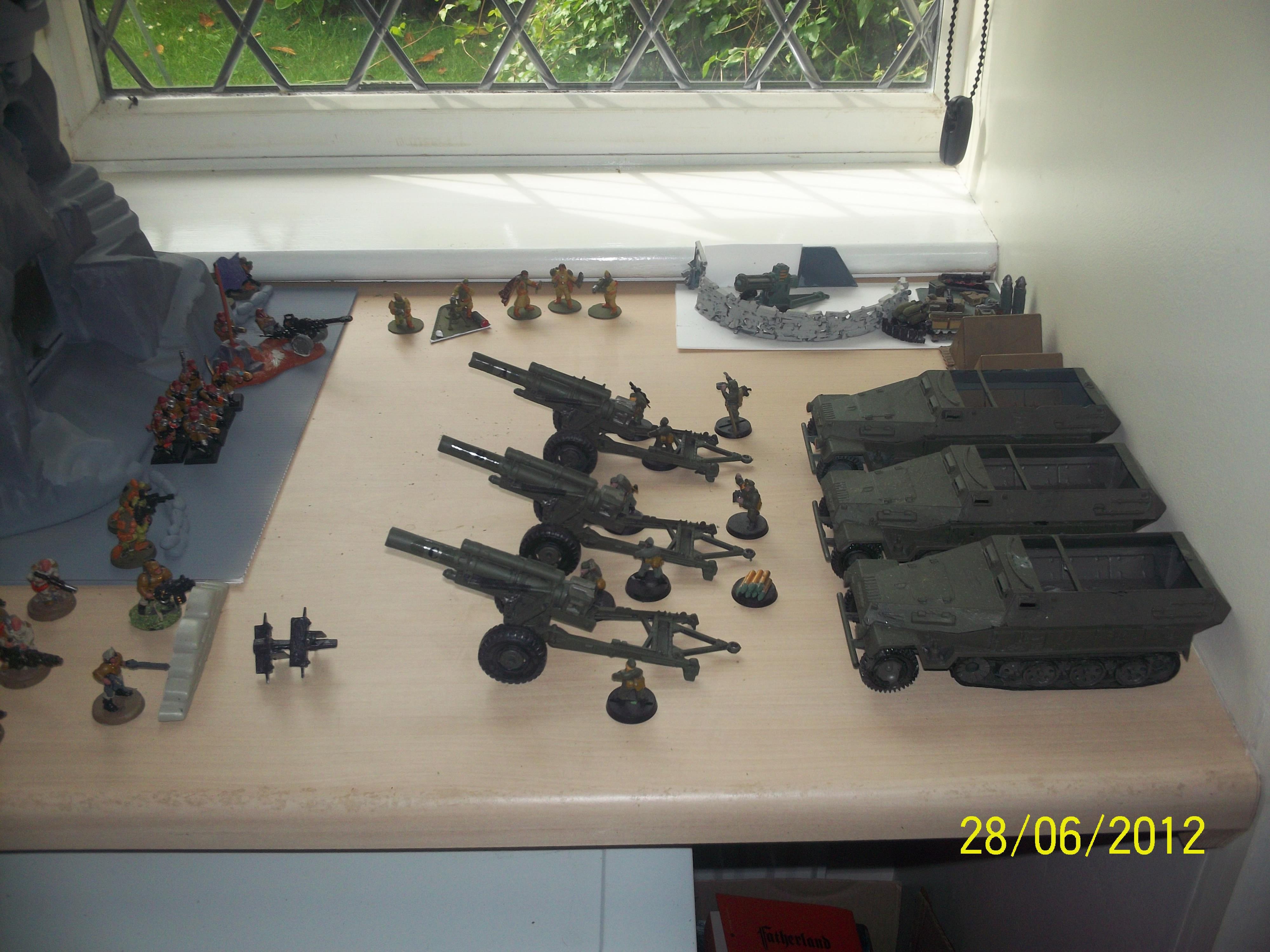 Artillery, IG Artillery battery