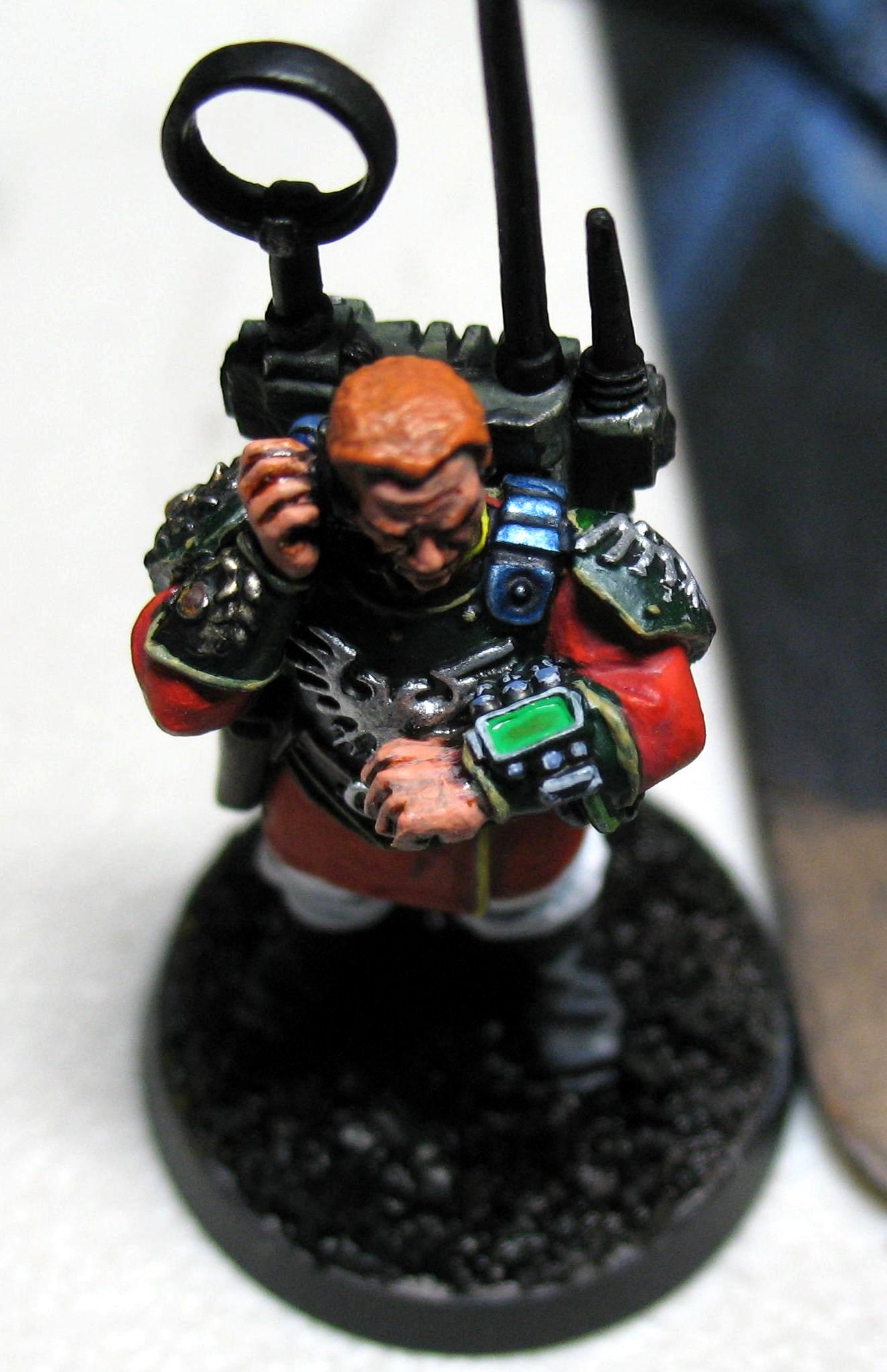 Advisor, Cadians, Imperial Guard, Master Of Ordnance, Painted, Warhammer 40,000