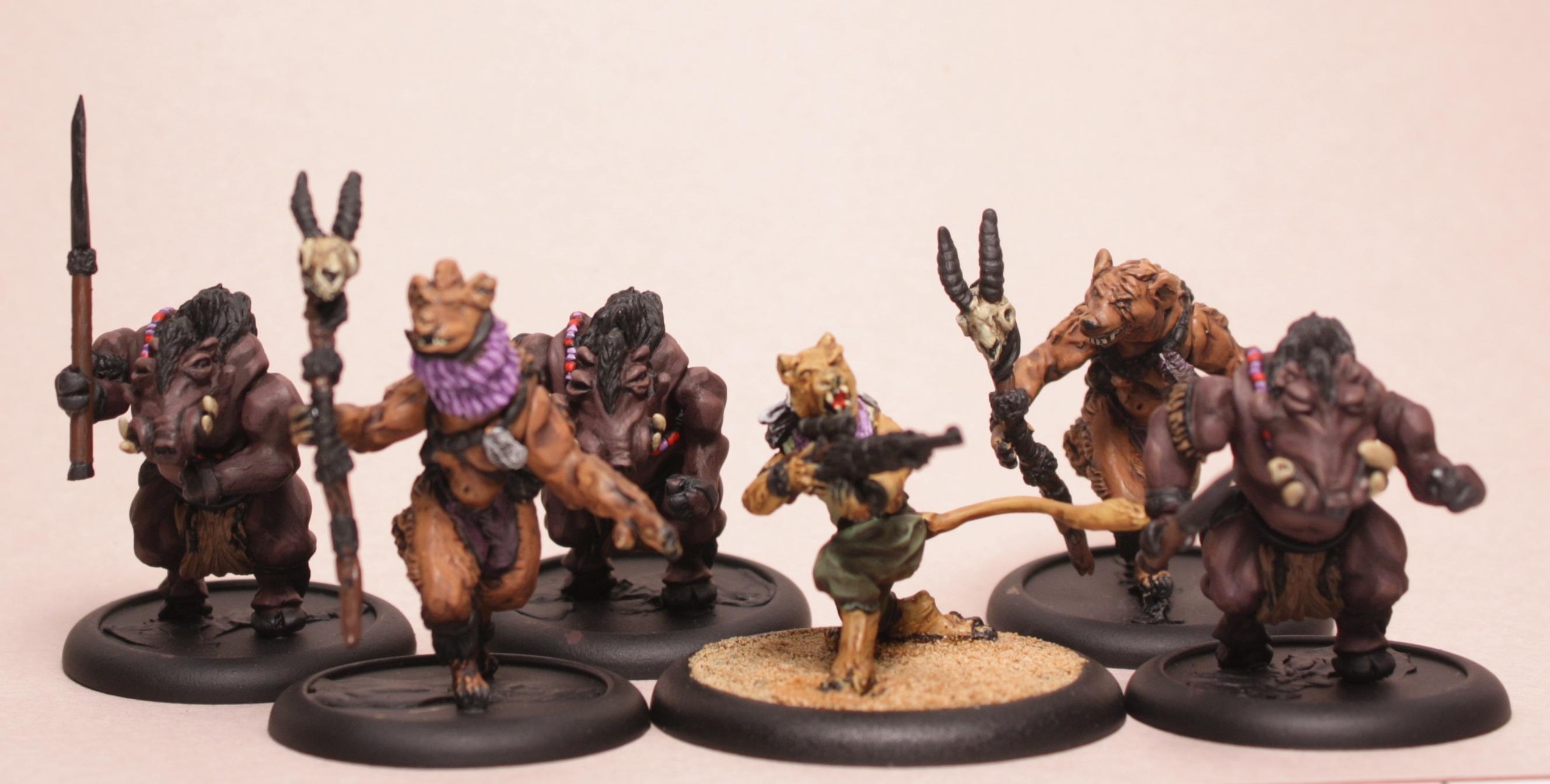 Brushfire, Warband, Work In Progress, Zabar