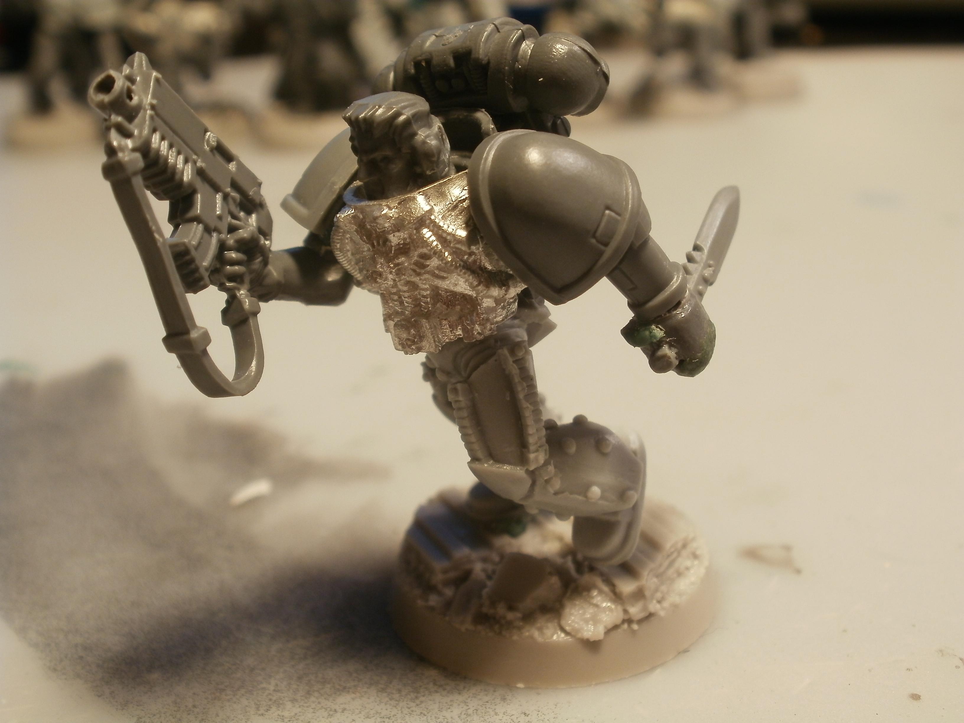 Conversion, Dragon Forge, Forge World, Kitbash, Space Marines, Steel Confessors, Tactical, Work In Progress