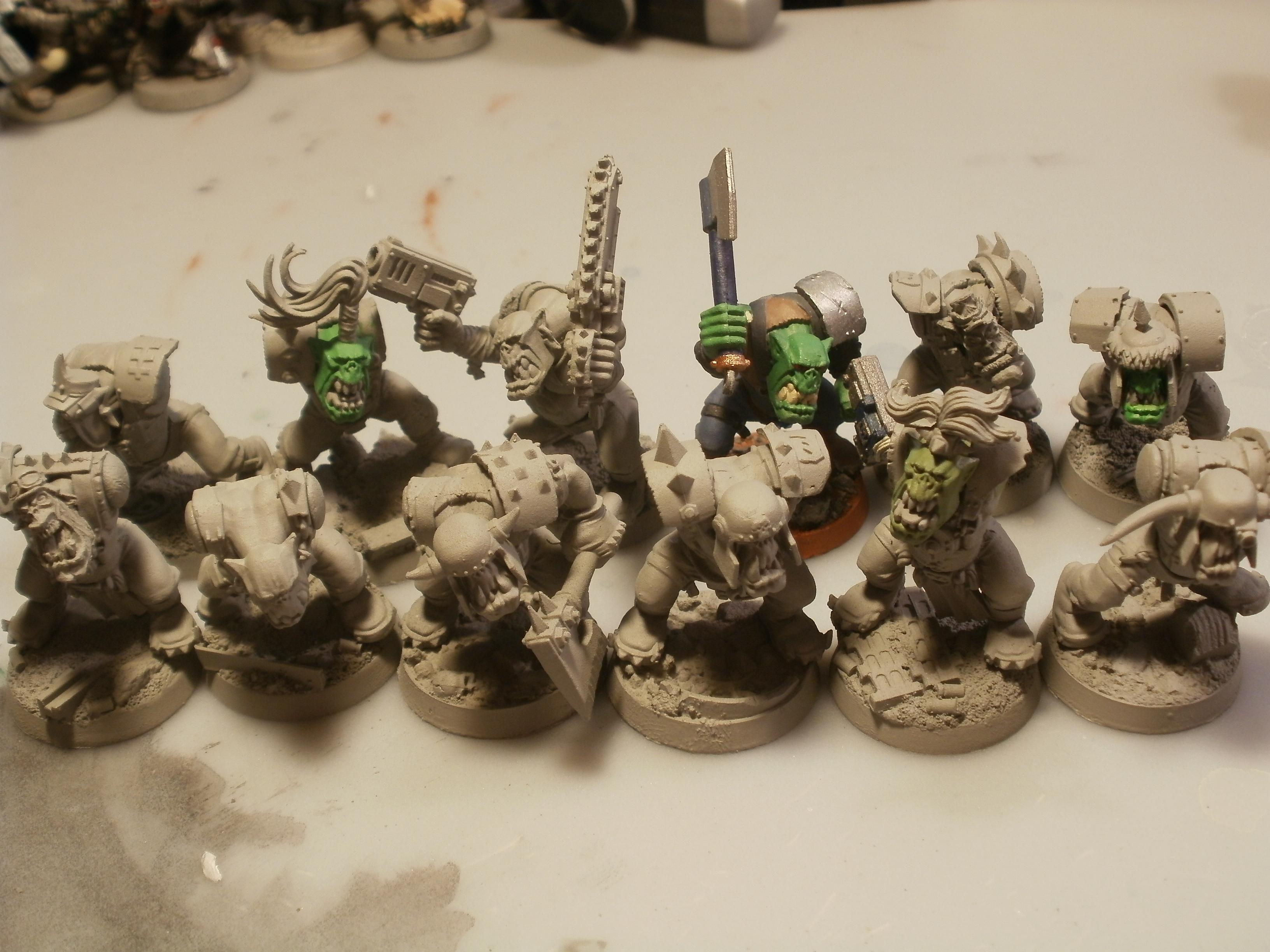 Boy, Choppa, Orks, Slugga