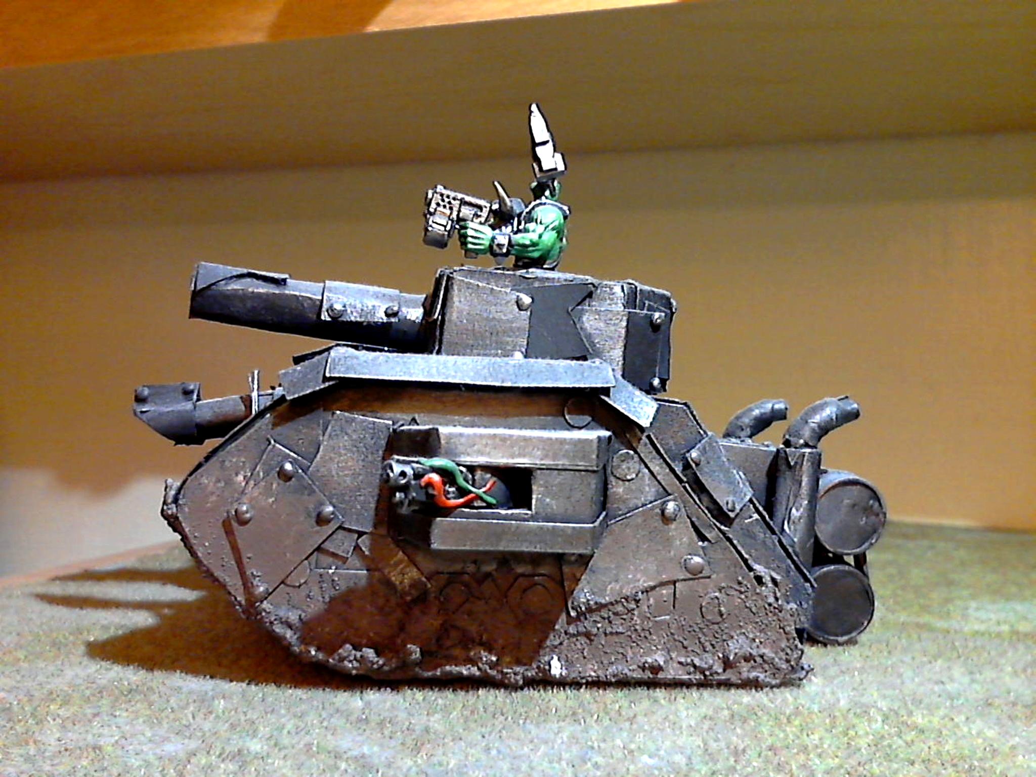 Leman Russ, Looted, Orks, Scratch Build