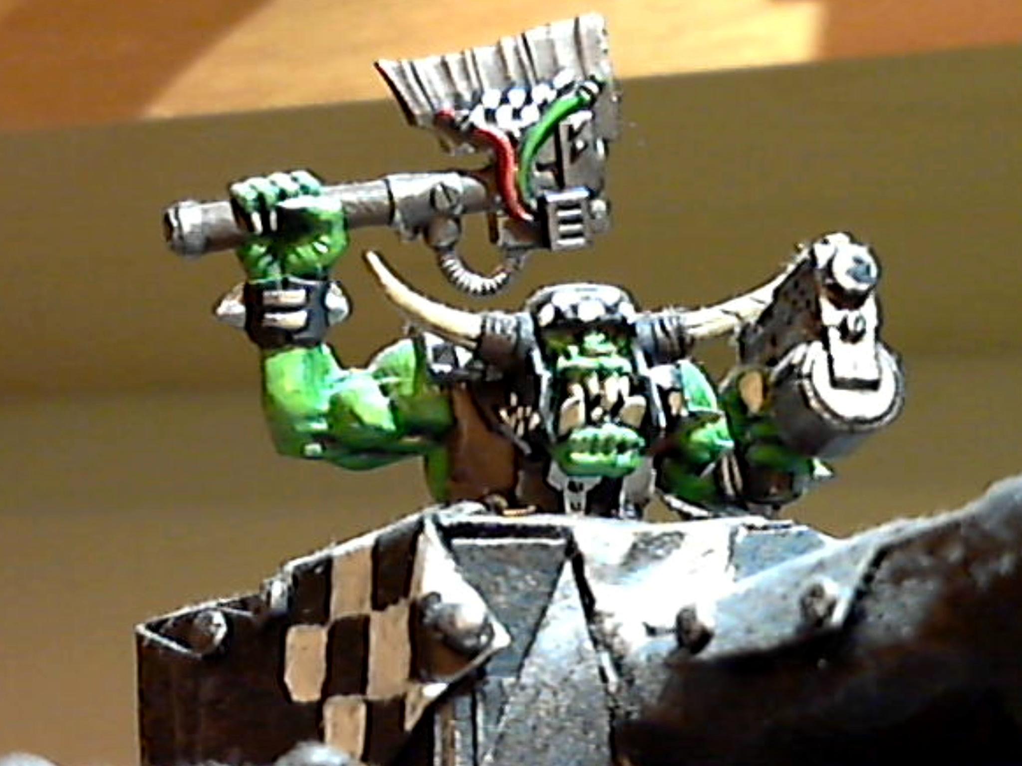 Leman Russ, Looted, Orks, Scratch Build