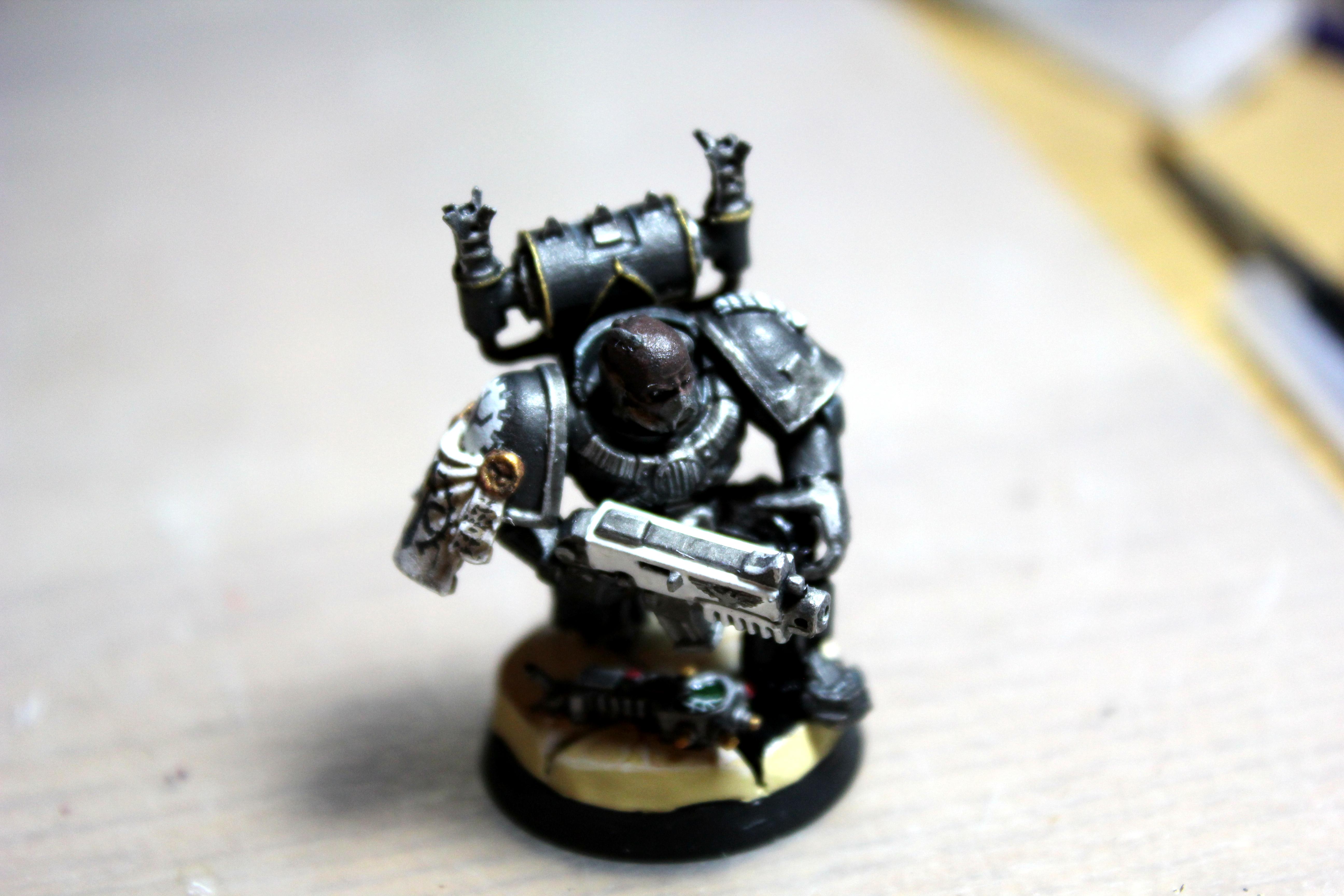 Bionics, Iron Hands, Space Marines, Work In Progress