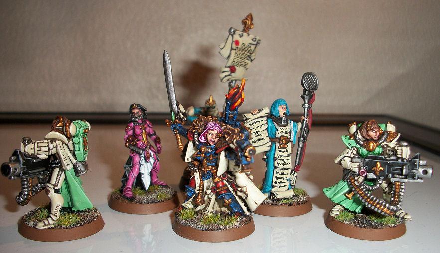 Anime, Conversion, Sisters Of Battle, Theme Army, Utena, Warhammer 40,000, Witch Hunters