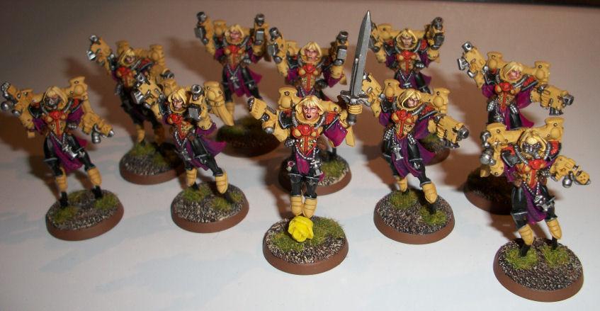 Anime, Conversion, Sisters Of Battle, Theme Army, Utena, Warhammer 40,000, Witch Hunters