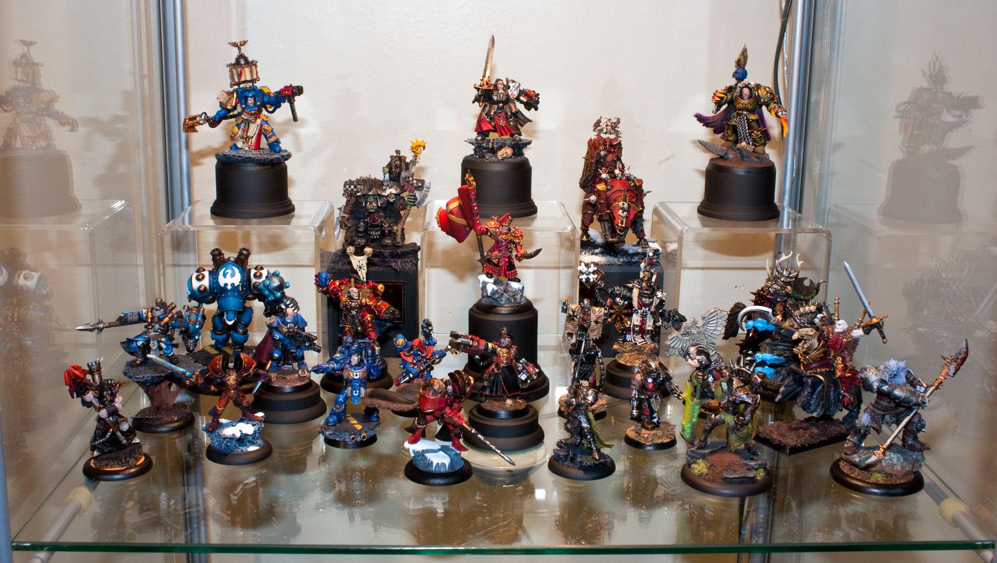 Chaos, Collection, Imperial, Orks, Warhammer 40,000, Warhammer Fantasy