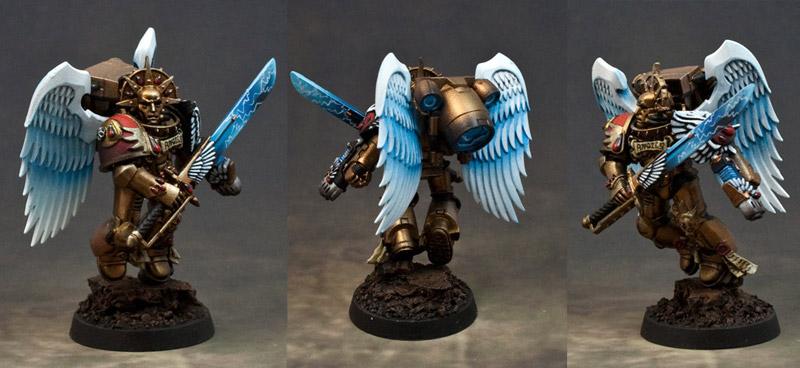 Assault Marines, Blood Angels, Freehand, Imperial, Sanguinary, Warhammer 40,000
