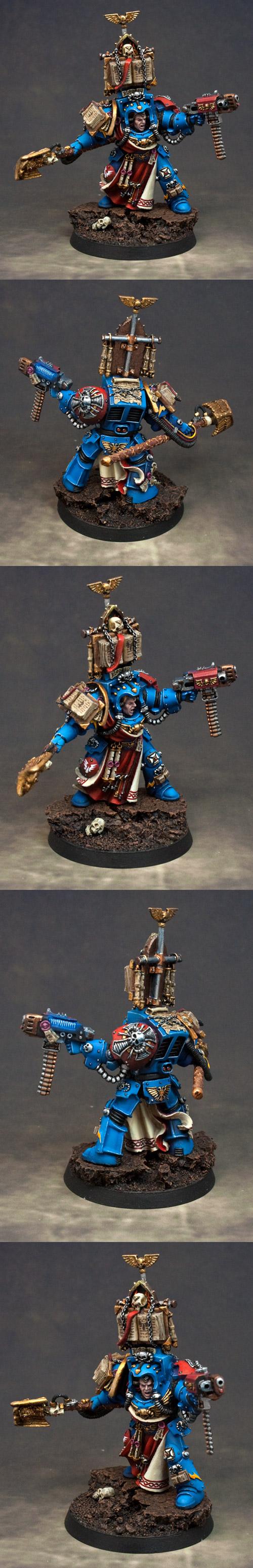 Blood Angels, Librarian, Space Marines, Warhammer 40,000