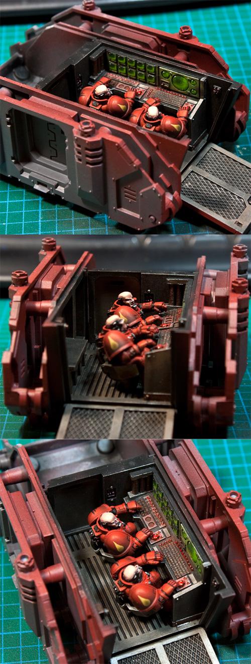 Command Rhino, Interior, Rhino, Space Marines
