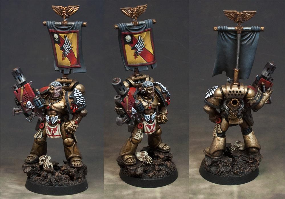 Astartes, Banner, Blood Angels, Combi Melta, Firstborn, Space Marines
