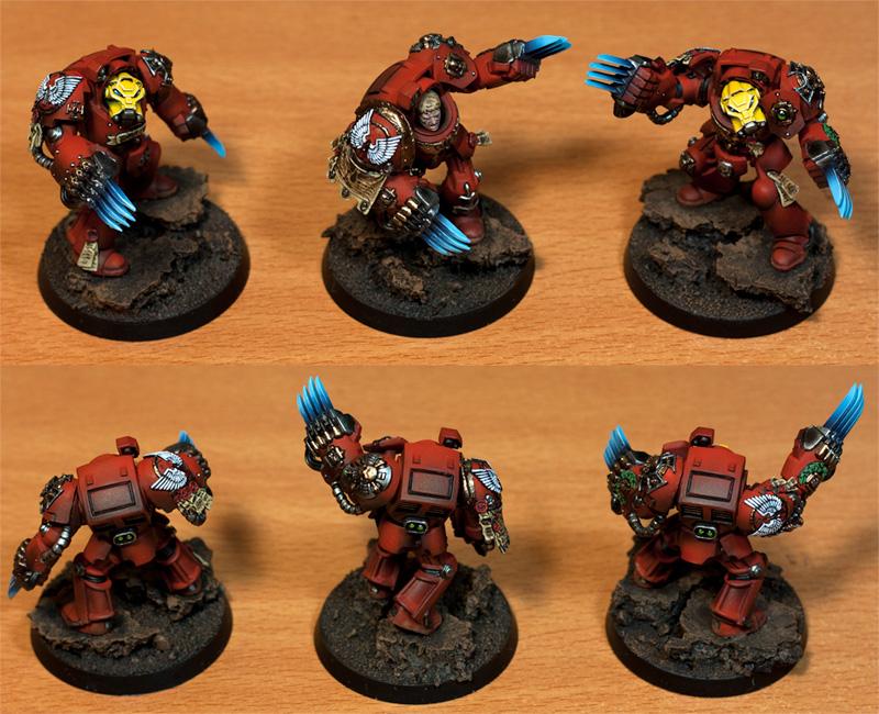 Blood Angels, Power Claws, Terminator Armor