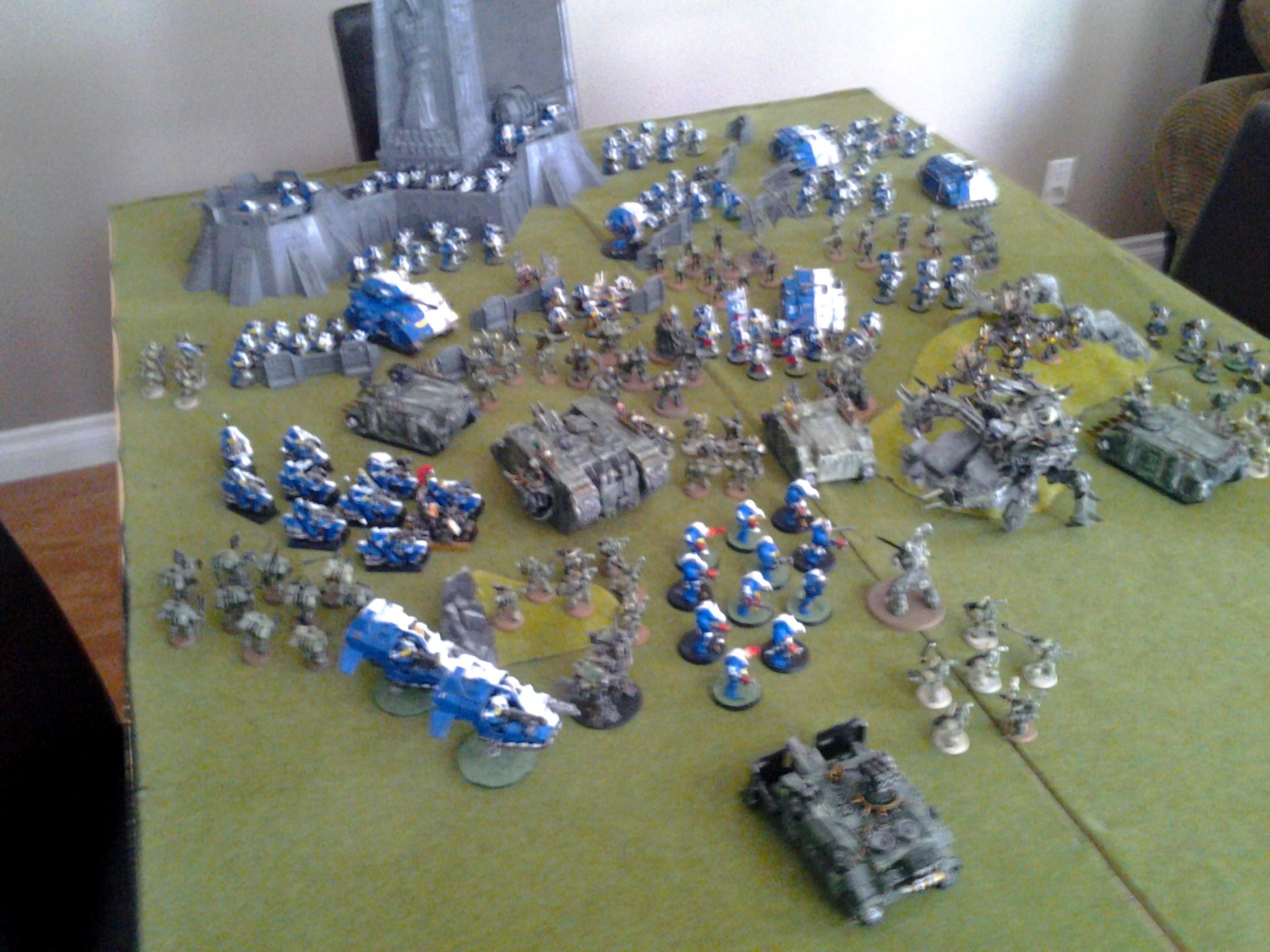 Chaos Space Marines, Space Marines, Wathammer 40k