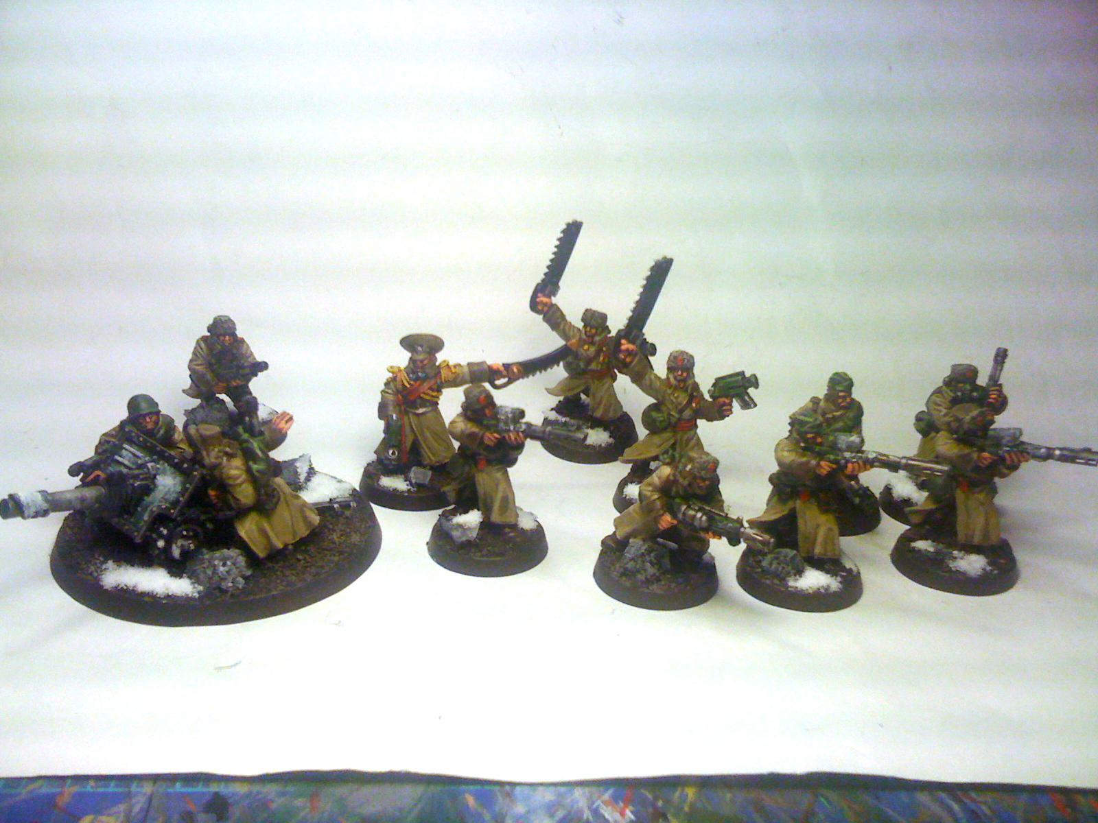 Imperial Guard, Russians, Valhallans, Warhammer 40,000