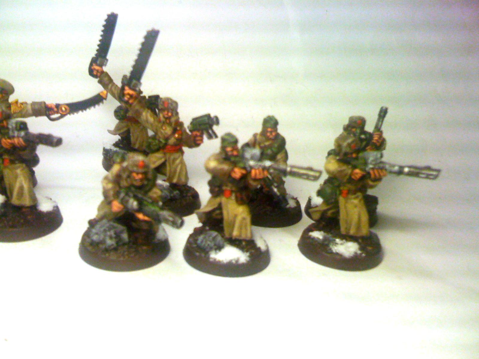 Imperial Guard, Russians, Valhallans, Warhammer 40,000