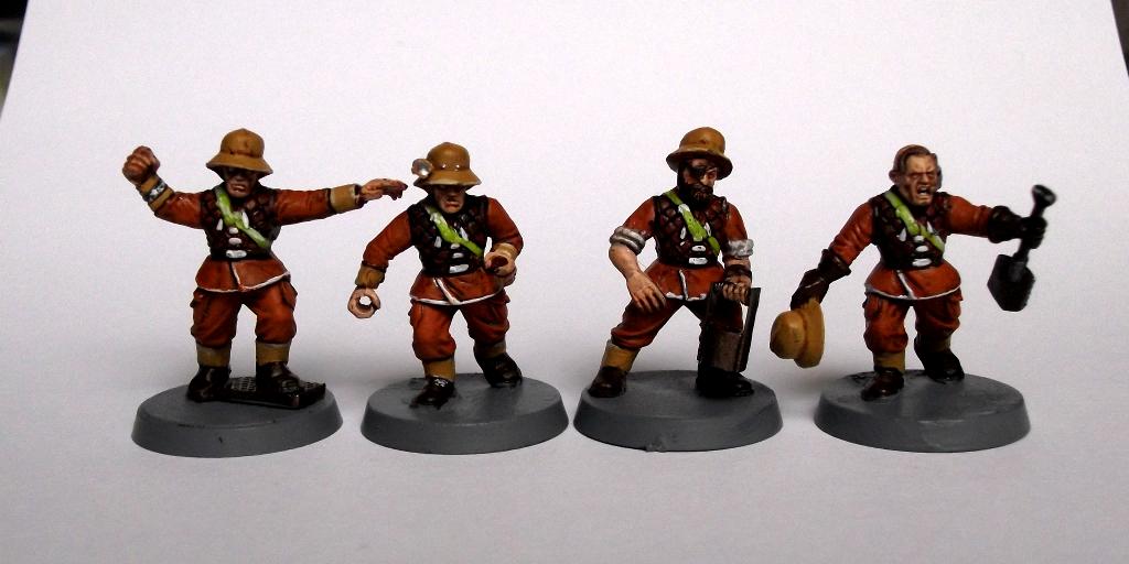 Civilian, Miner, Necromunda, Worker