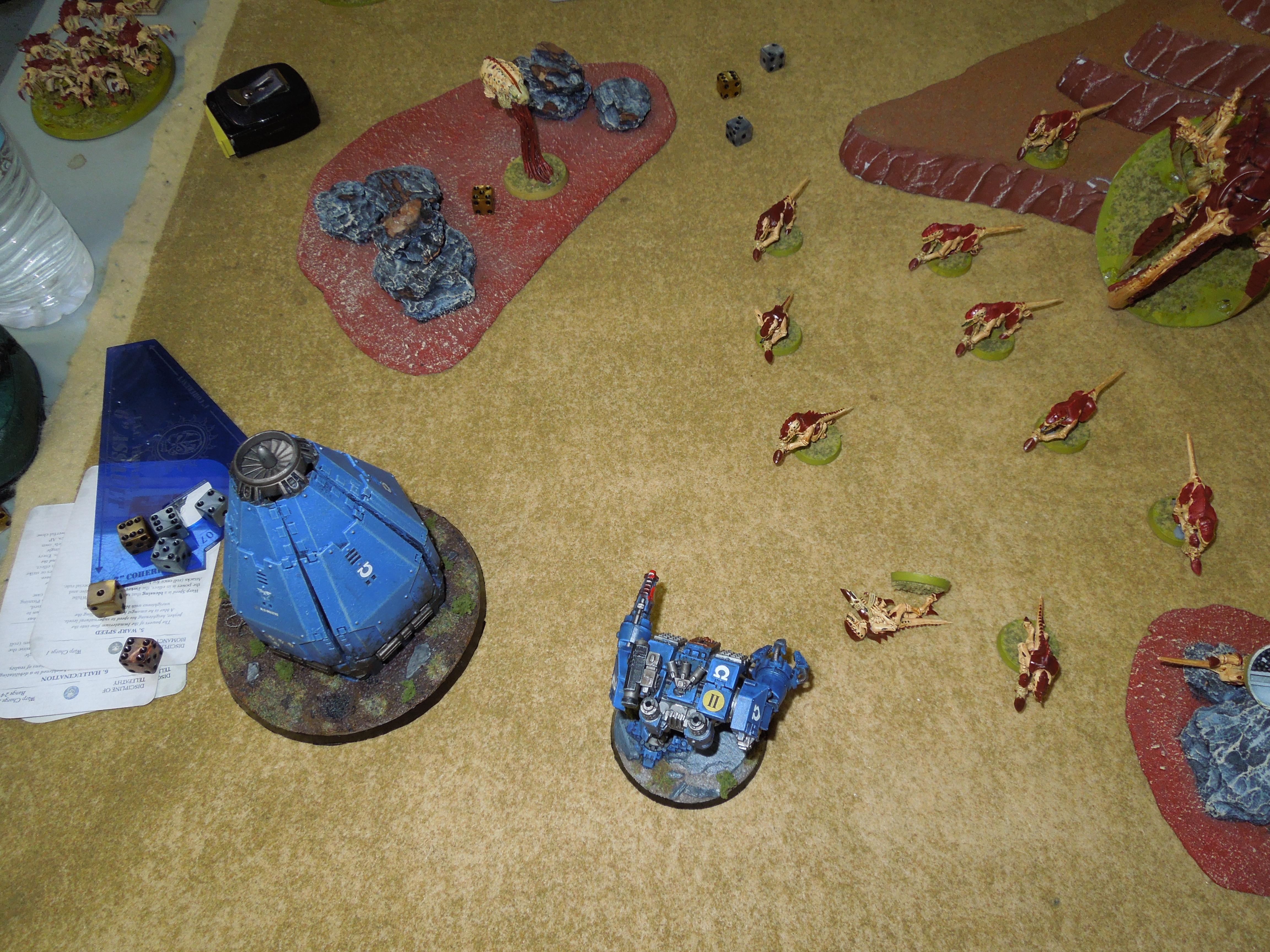 Battle Report, Space Marines, Tyranids