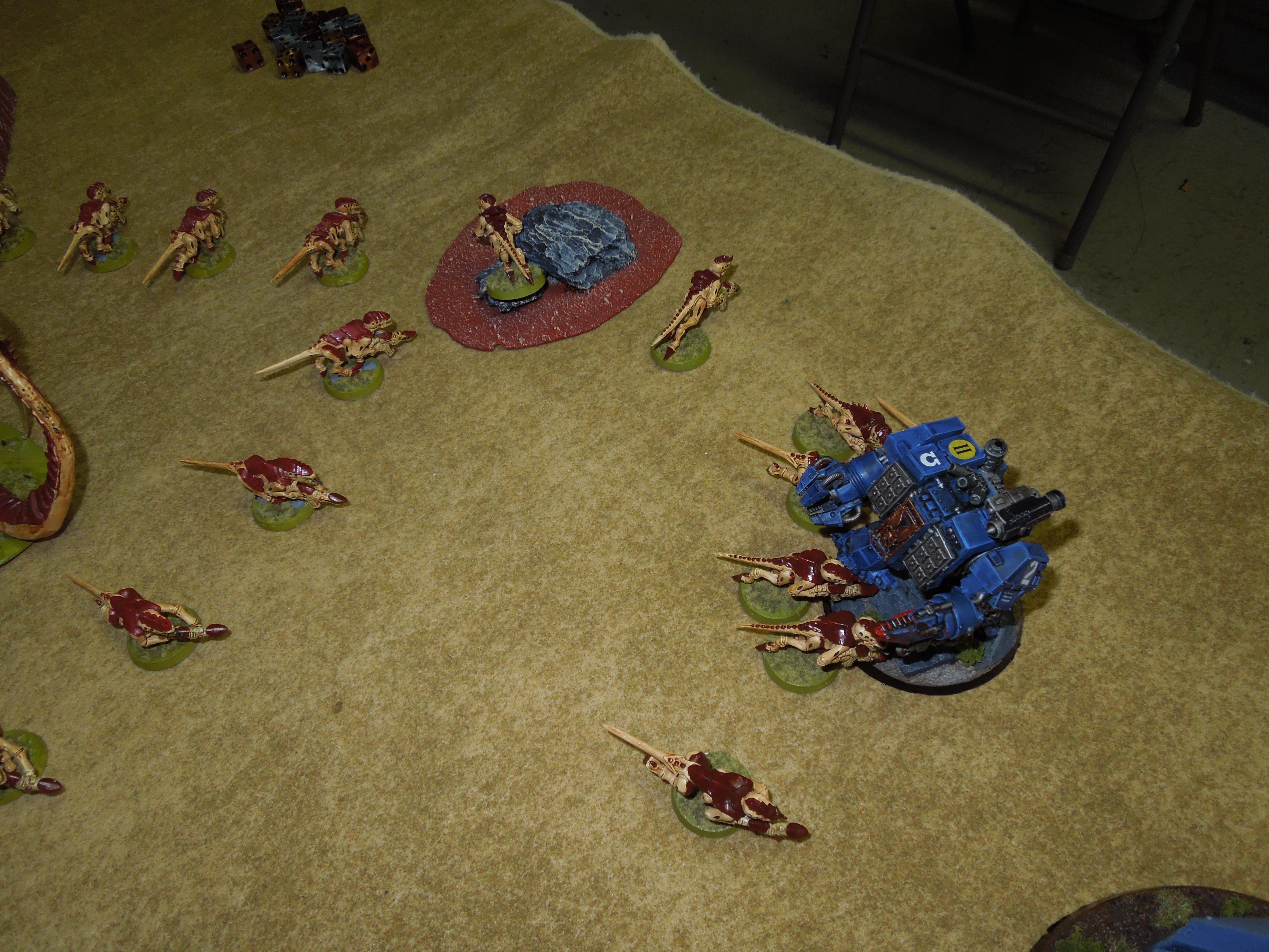 Battle Report, Space Marines, Tyranids