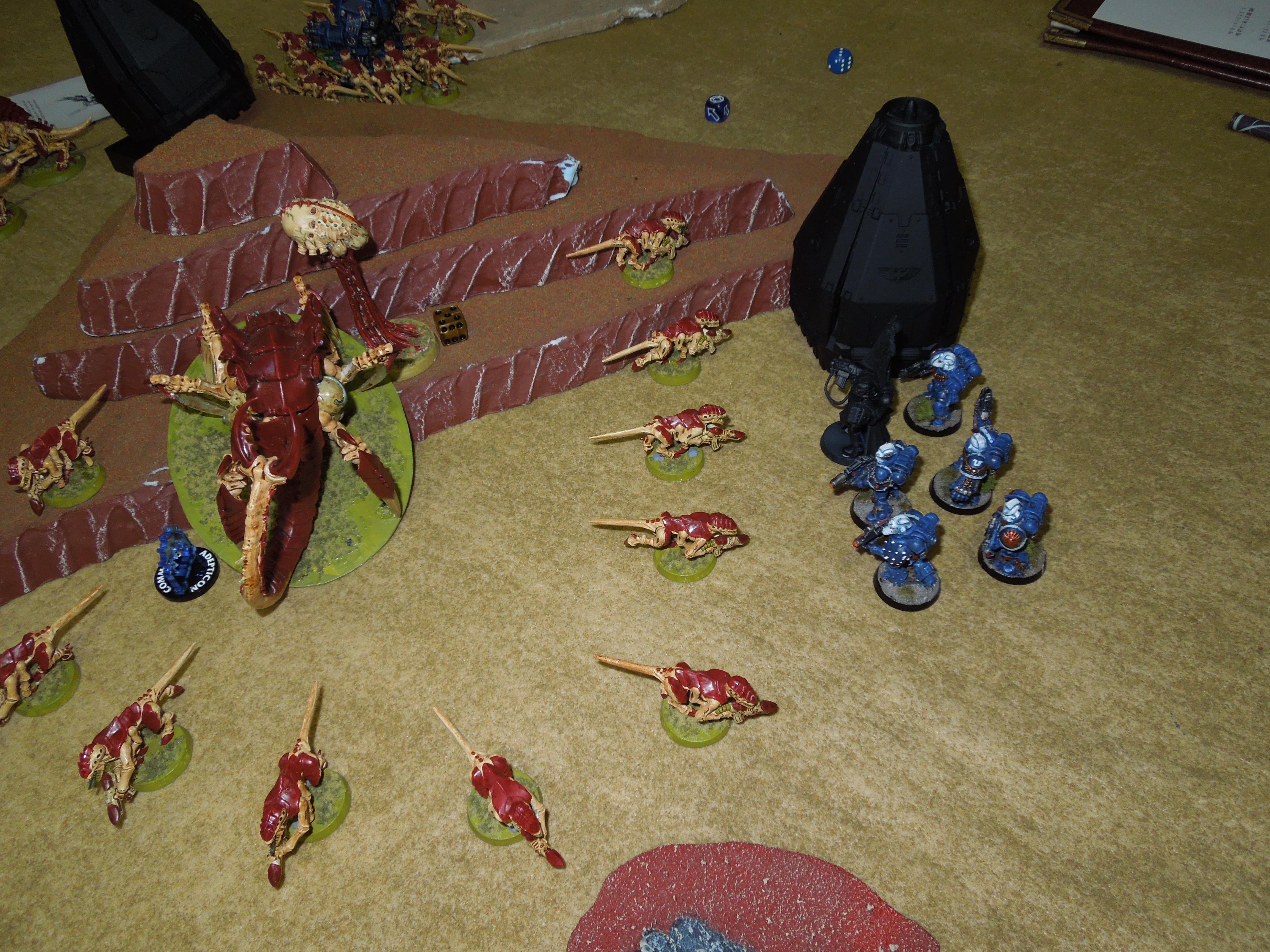 Battle Report, Space Marines, Tyranids