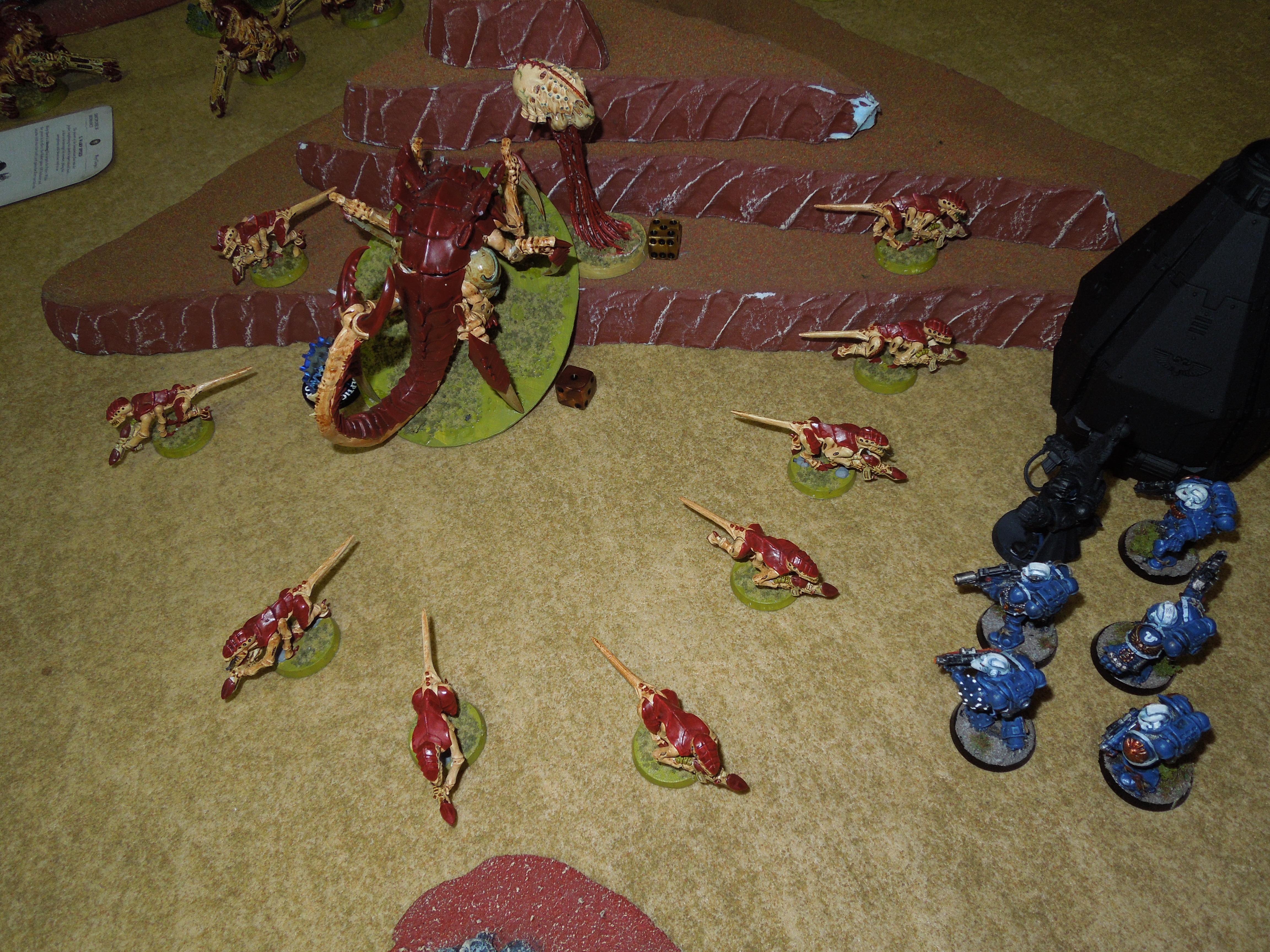 Battle Report, Space Marines, Tyranids