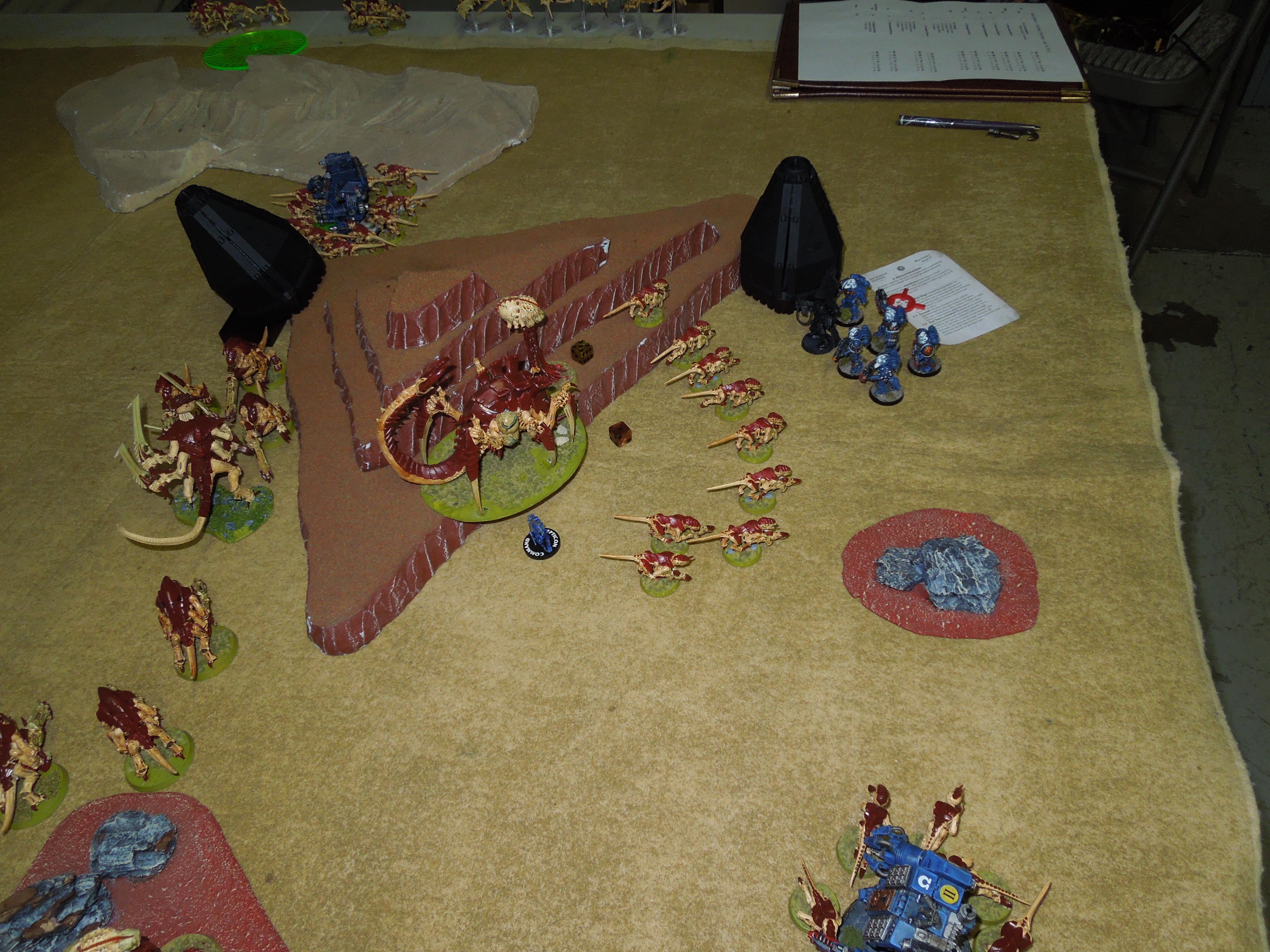 Battle Report, Space Marines, Tyranids