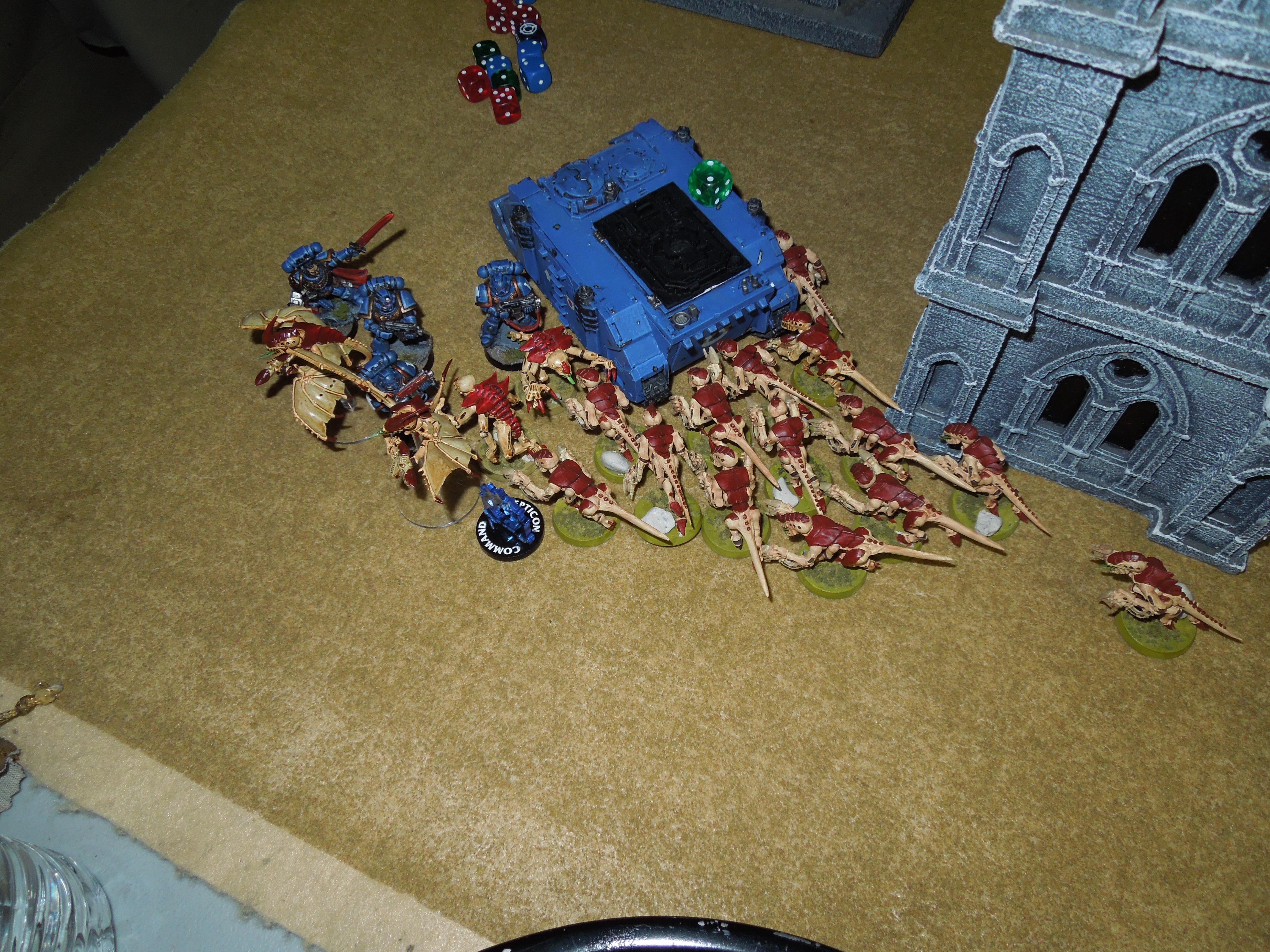 Battle Report, Space Marines, Tyranids