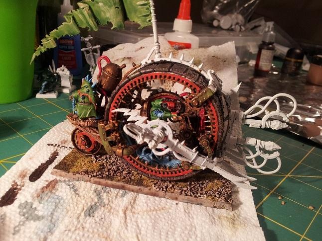 Doomwheel, Skaven, Work In Progress