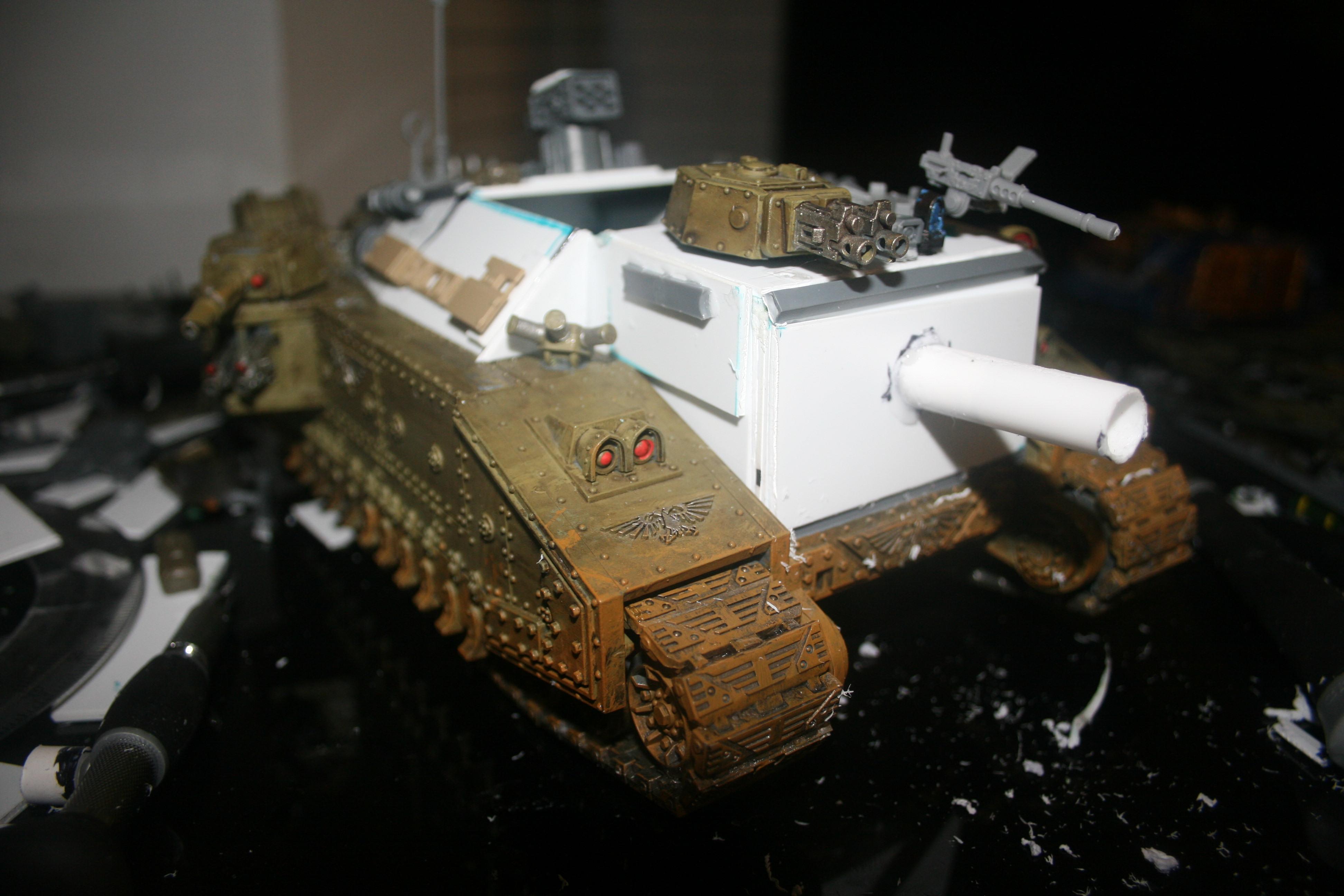 T95000 Super Heavy Assault tank Early WIP, WIp missing gun sheild