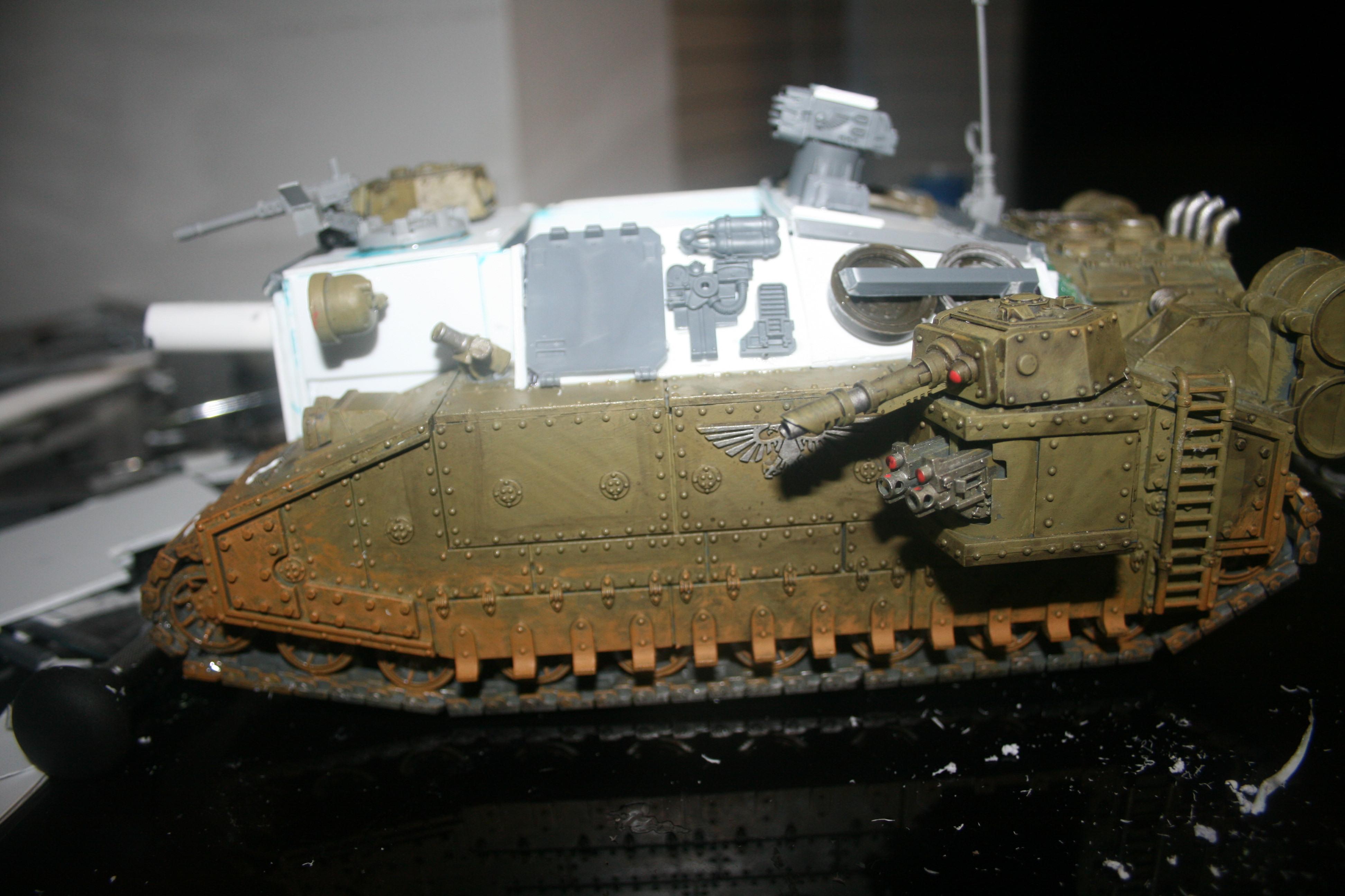 T95000 Super Heavy Assault Tank, WIP side
