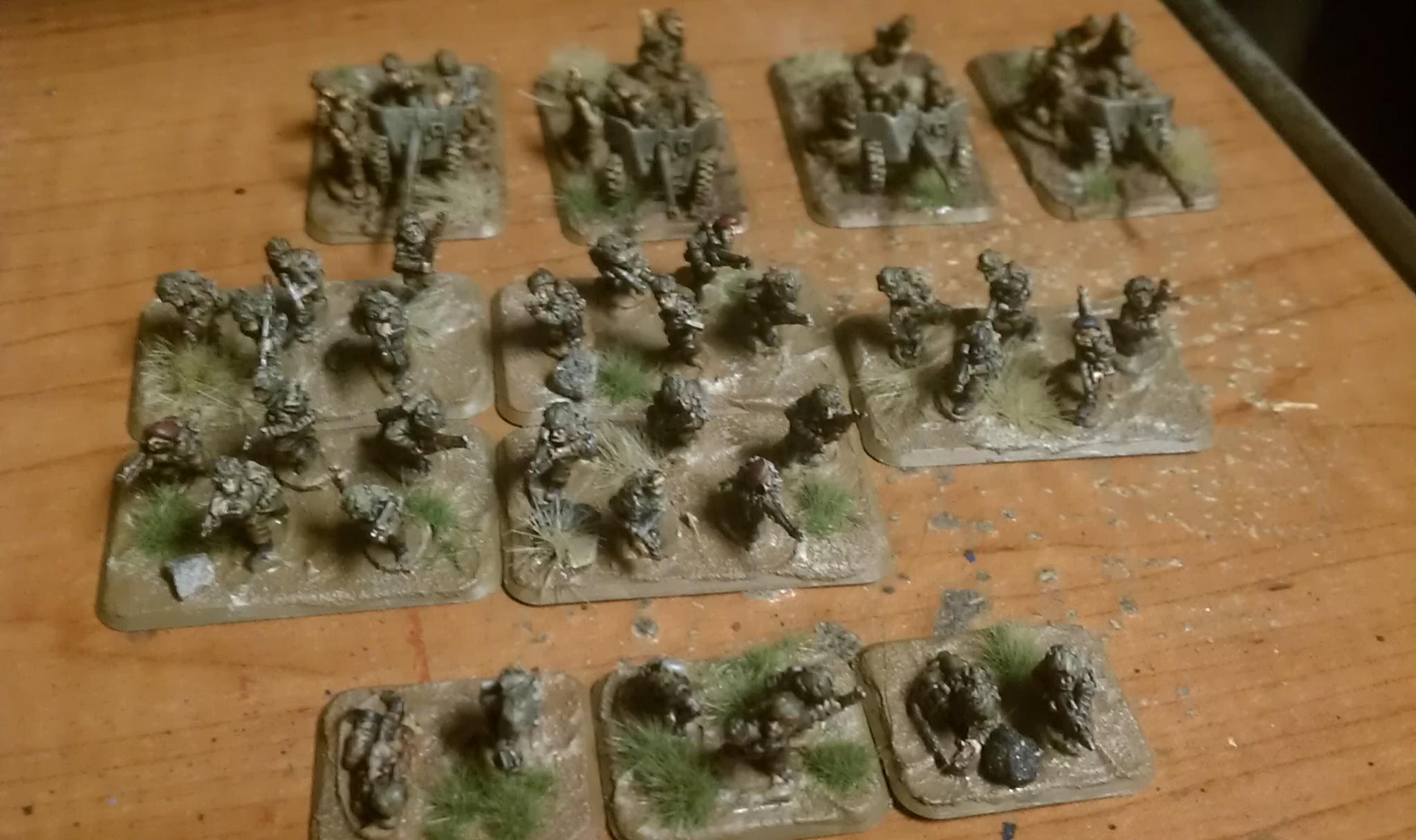 Historical, first platoon and 6pndrs
