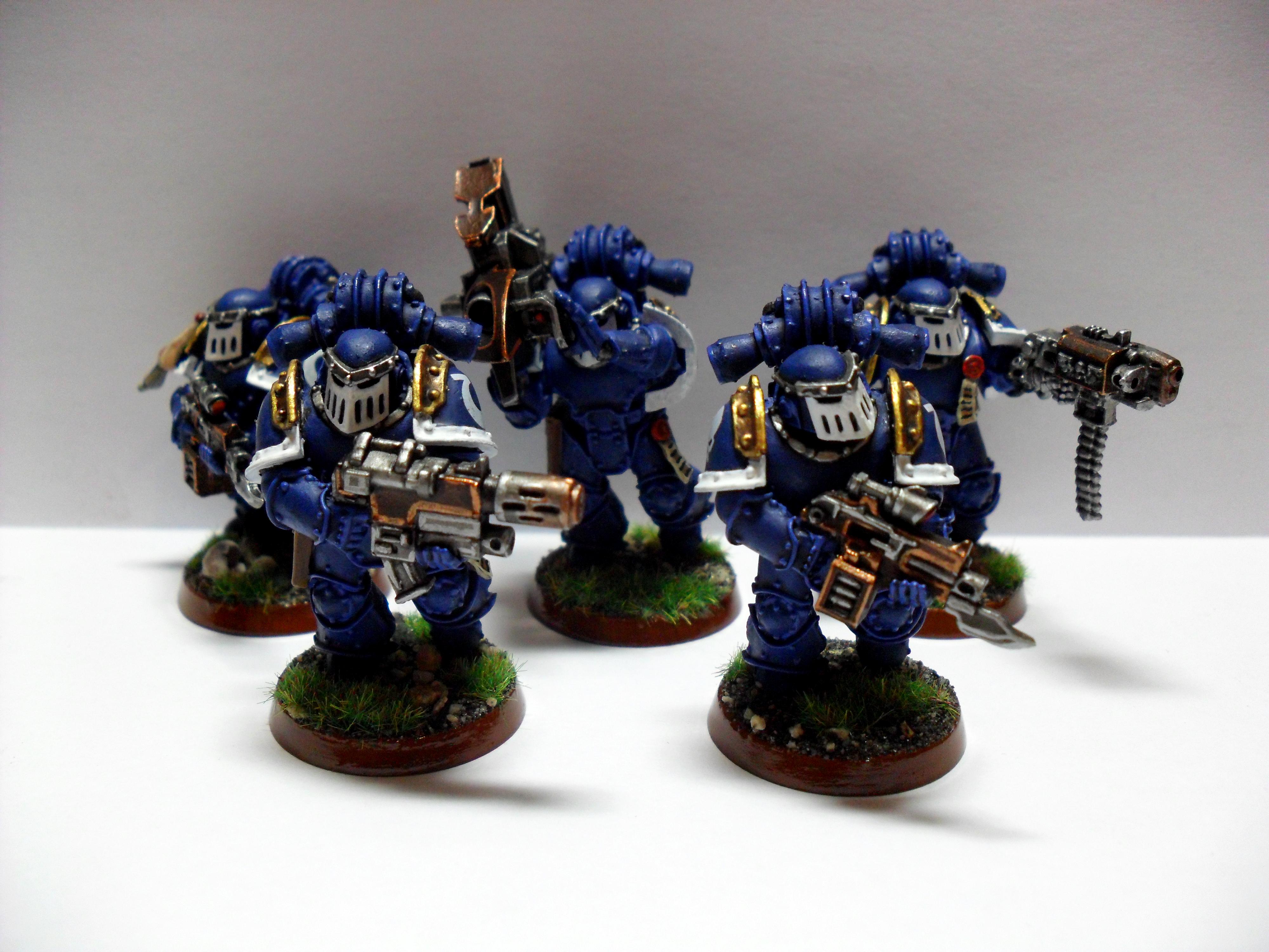 Pre-heresy, Space Marines, Tactical Squad, Ultramarines