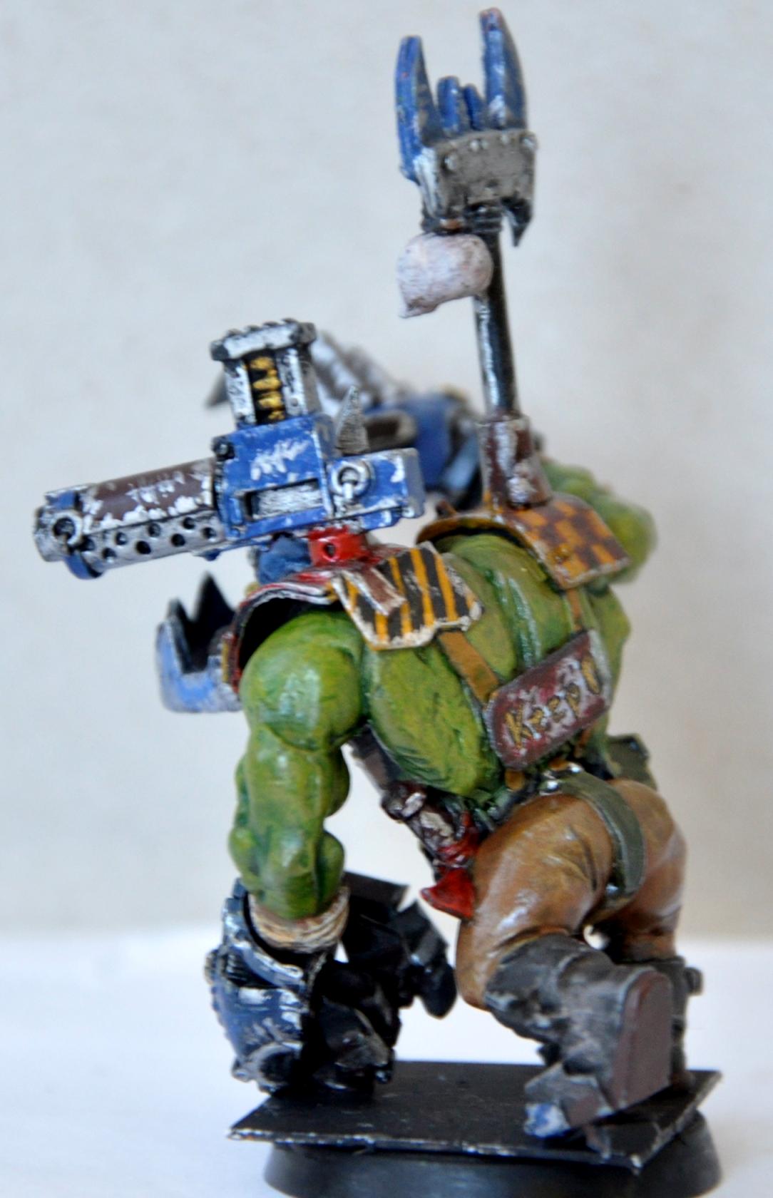 Conversion, Dakka Dakka, Deathskulls, Greenstuff, Nob, Orks, Waaagh