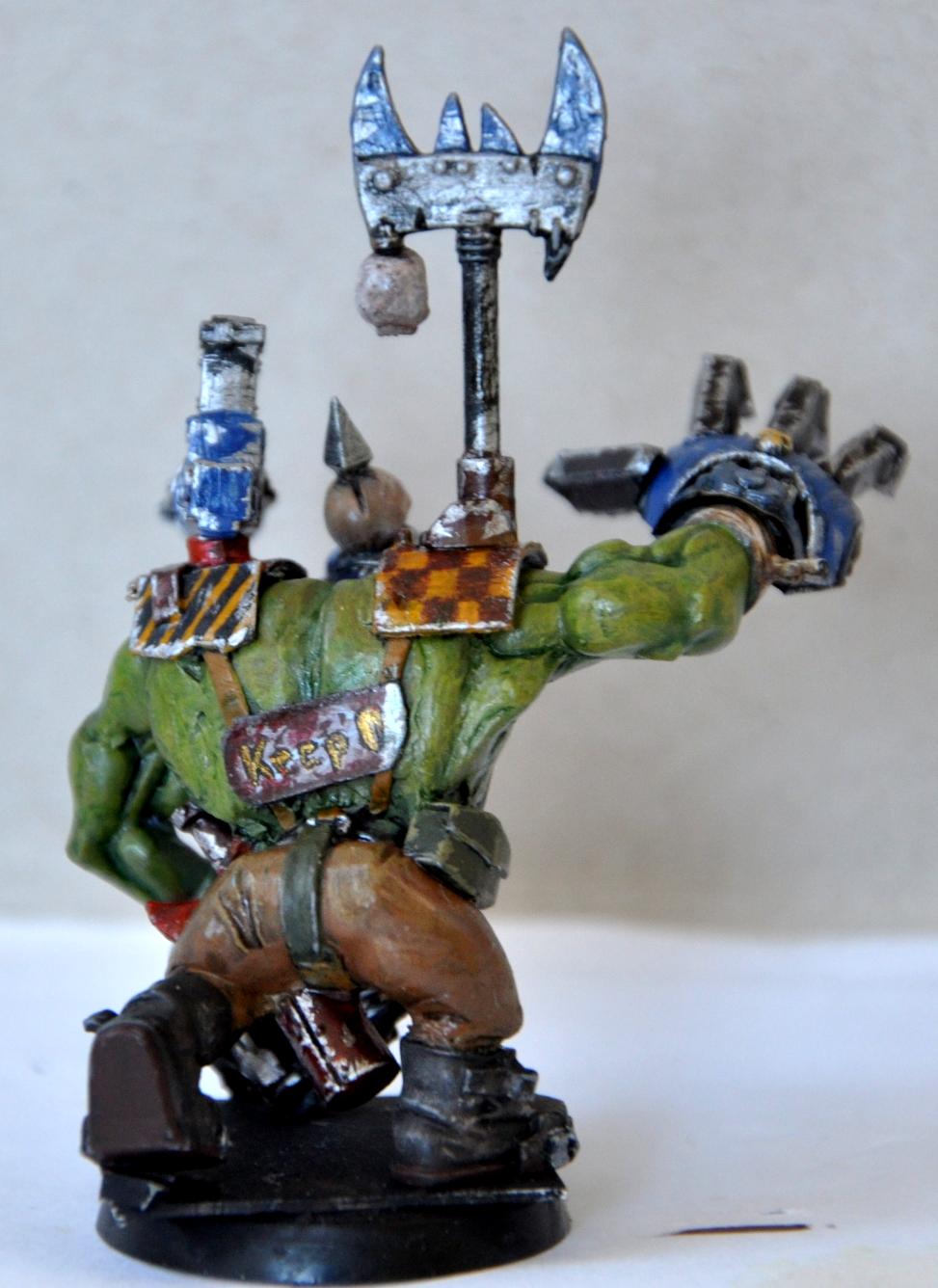Conversion, Dakka Dakka, Deathskulls, Greenstuff, Nob, Orks, Waaagh