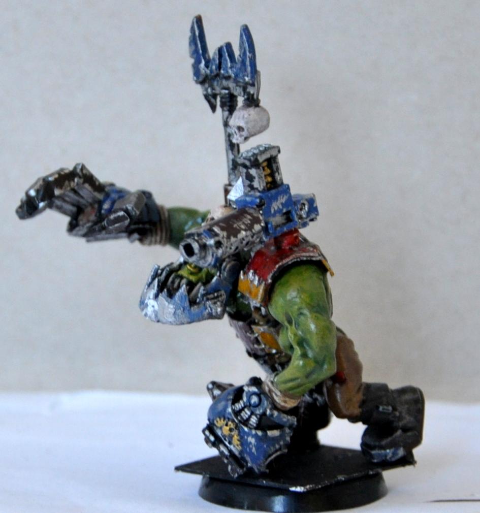 Conversion, Dakka Dakka, Deathskulls, Greenstuff, Nob, Orks, Waaagh