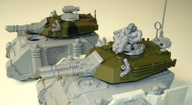 Apocalypse, Conversion, Predator, Predator Assassin Squadron, Space Marines, Space Sharks, Tank
