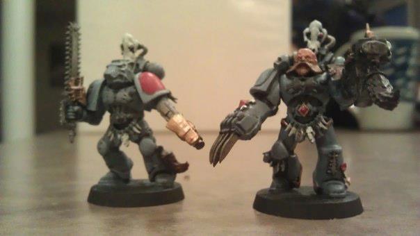 Two Wolves, Ready for Battle