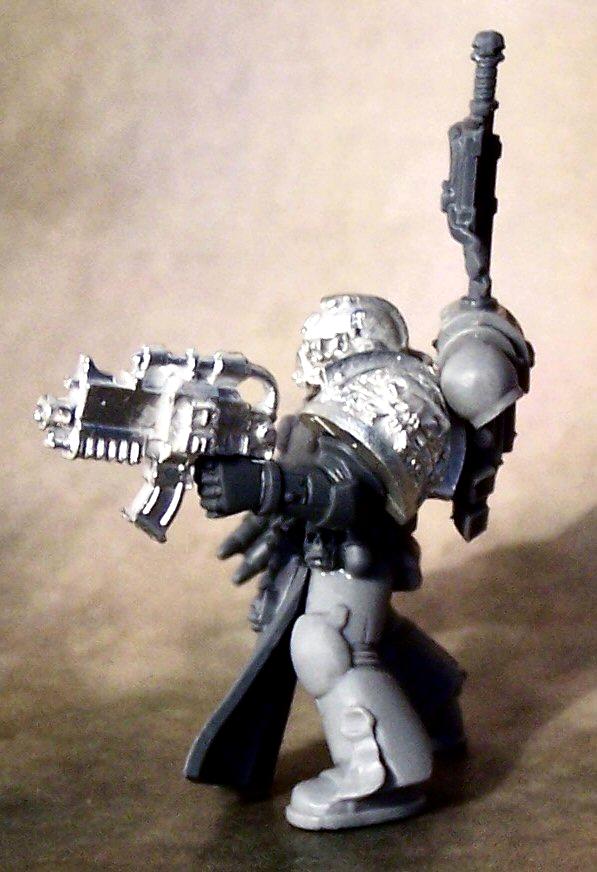 Death Watch Marine, Kit Bash, Space Marines, Work In Progress